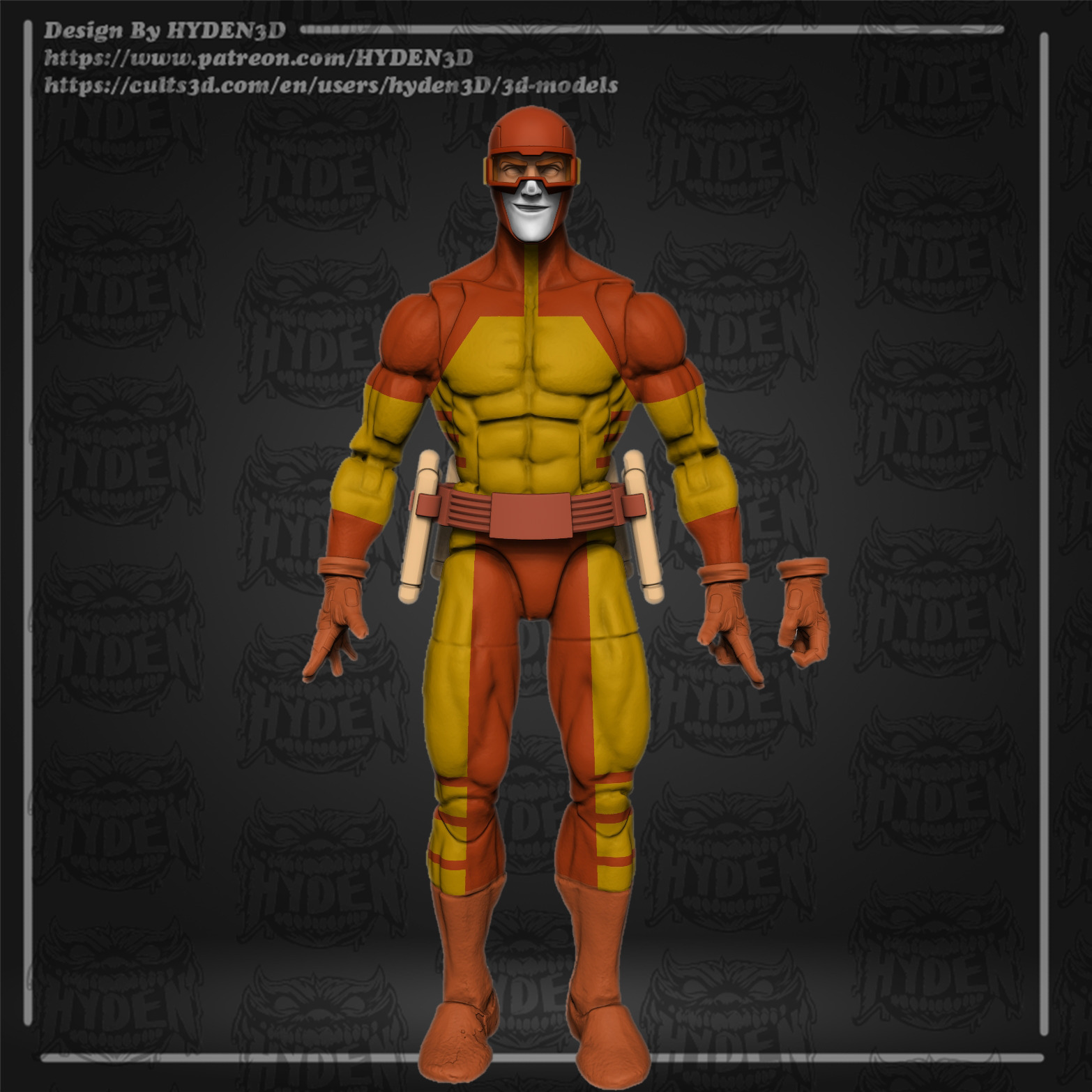 rexplode invincible 3D print model_1