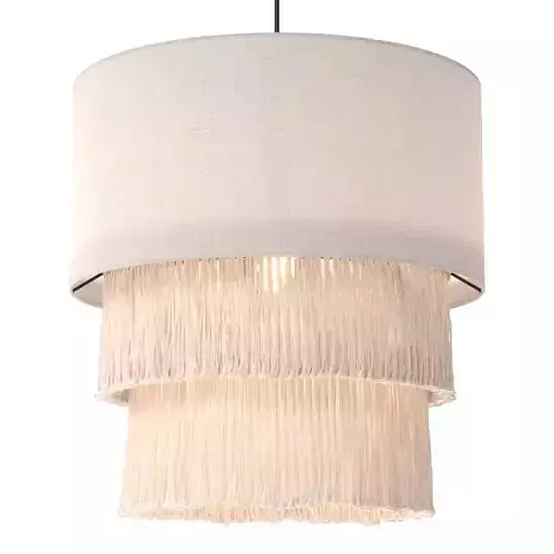 Macrame Lampshade 3D model