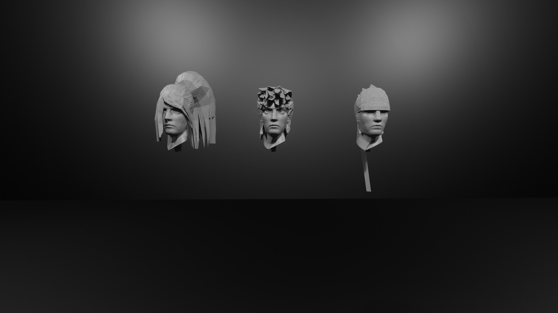 Metin2 3D Print Warrior Devils Horn Armour and Rune Sword 3D print model_18