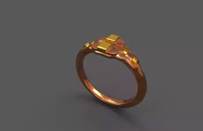 High-Quality 3D Ring Model