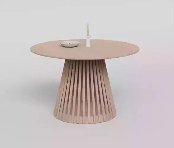 Dix dining table- decorated