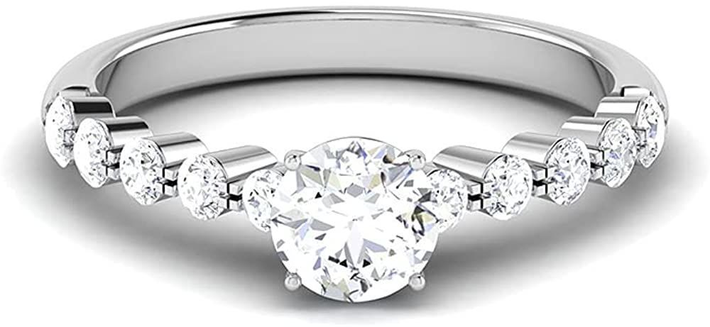 Solitaire Ring 3D print model_1