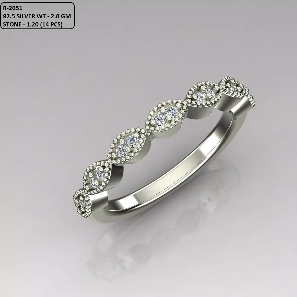 Band Ring 3D print model