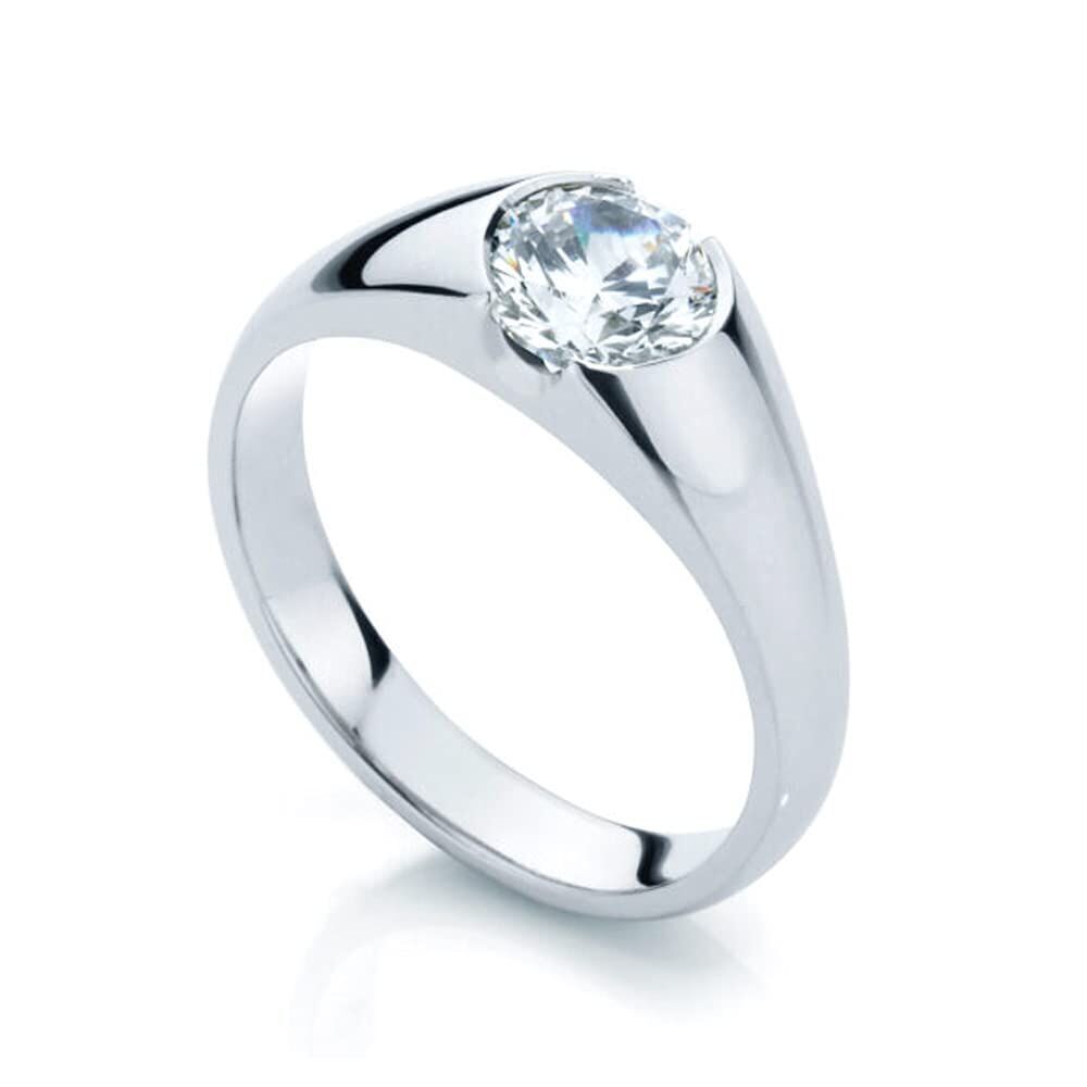 Band Ring 3D print model_3