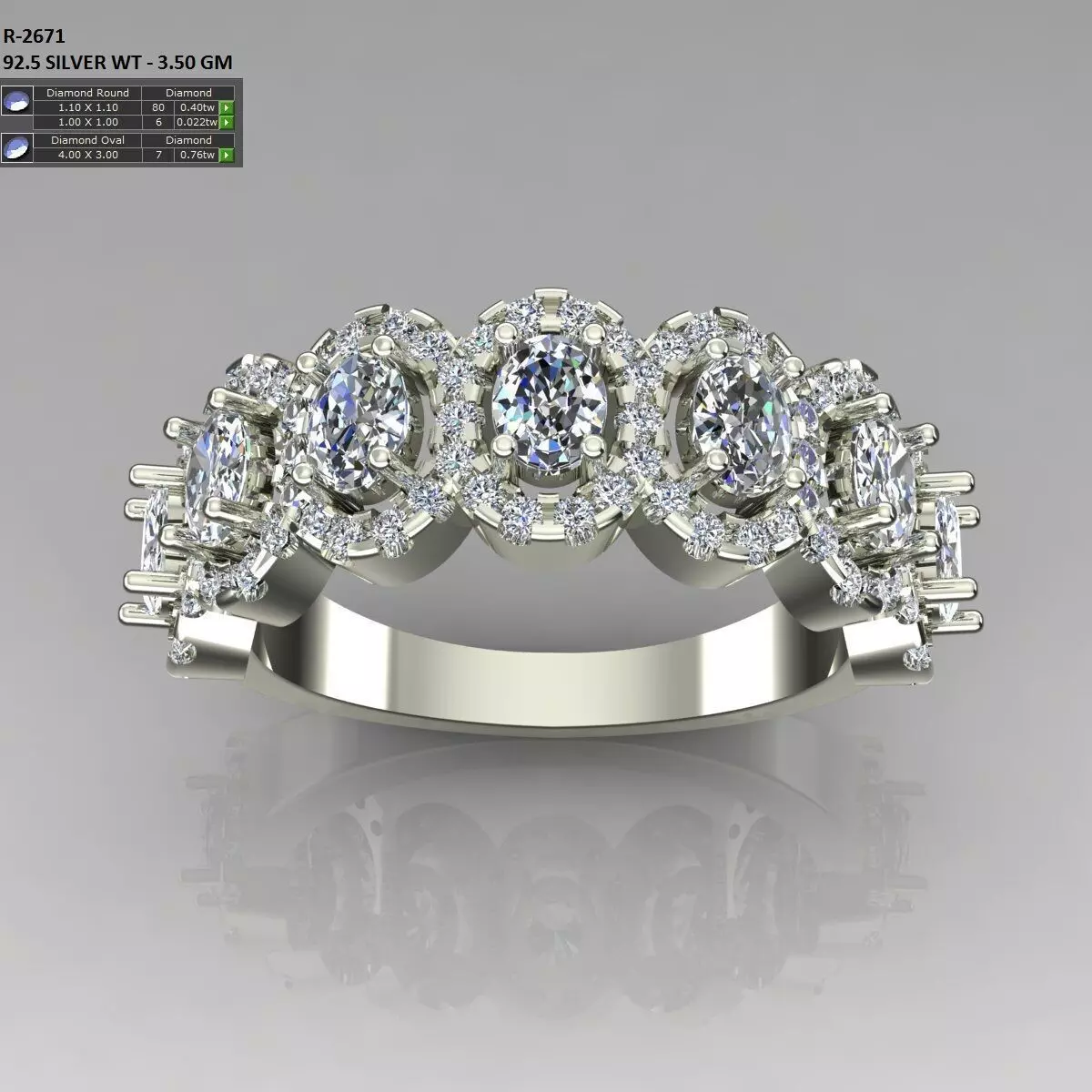 Band Ring 3D print model