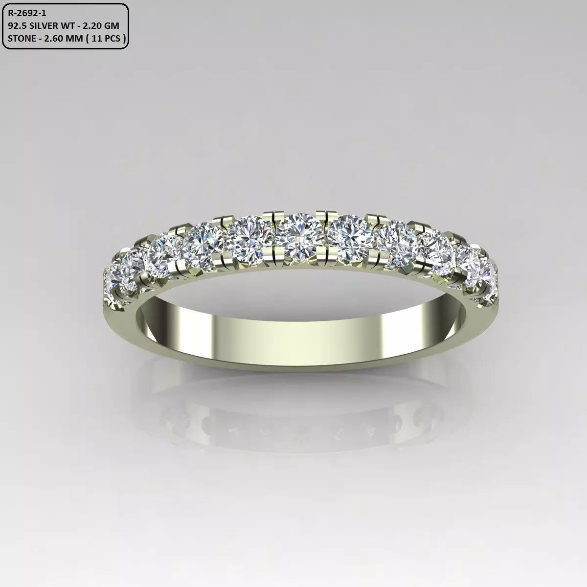 Band Ring 3D print model_0