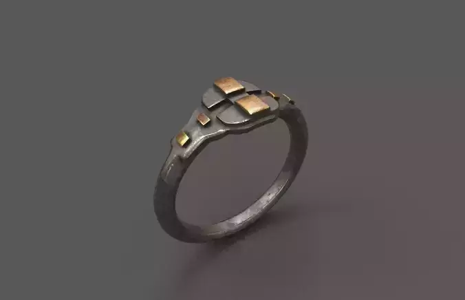 High-Quality 3D Ring Model