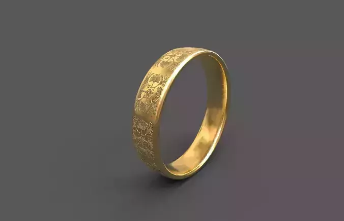 High-Quality 3D Ring Model