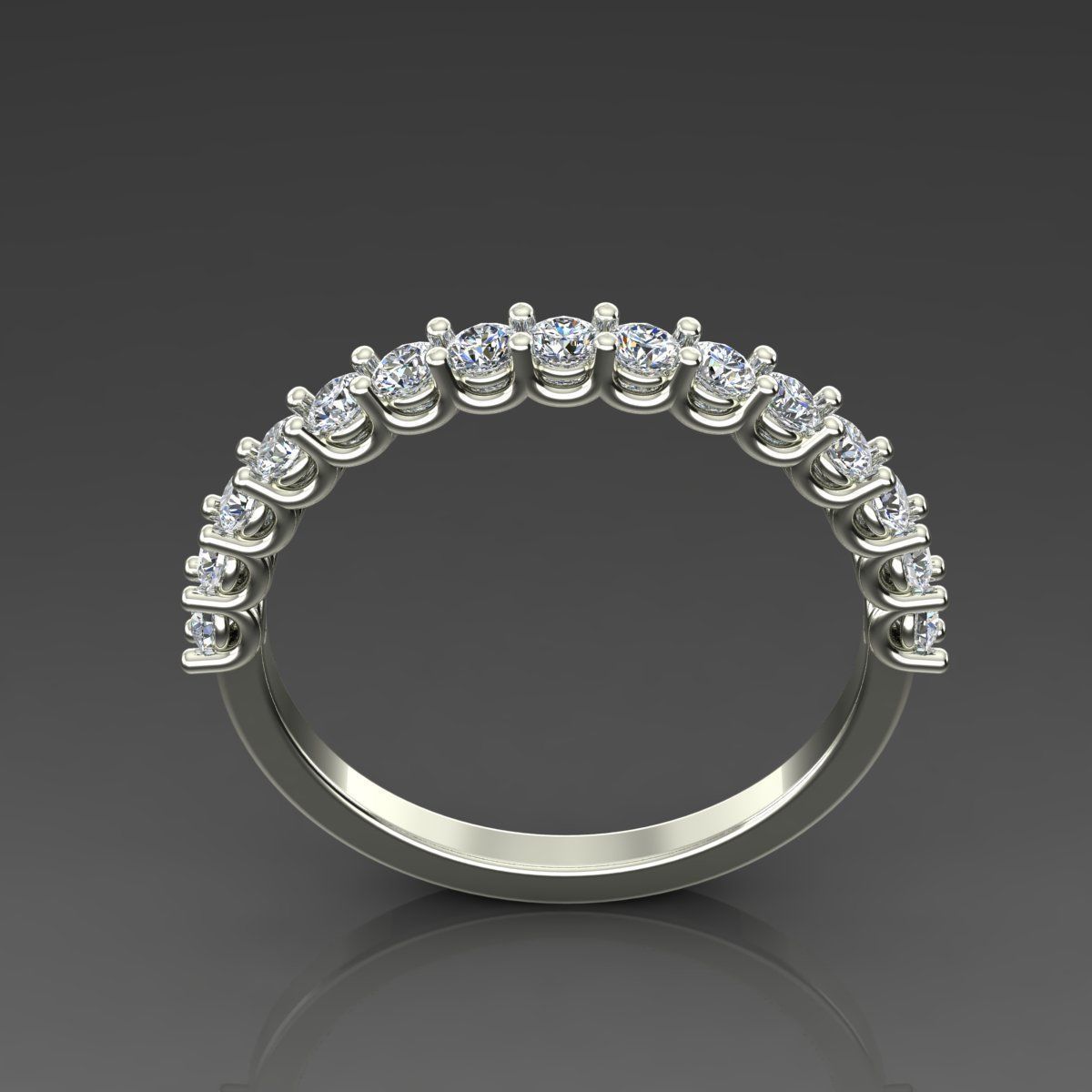 Band Ring 3D print model_1