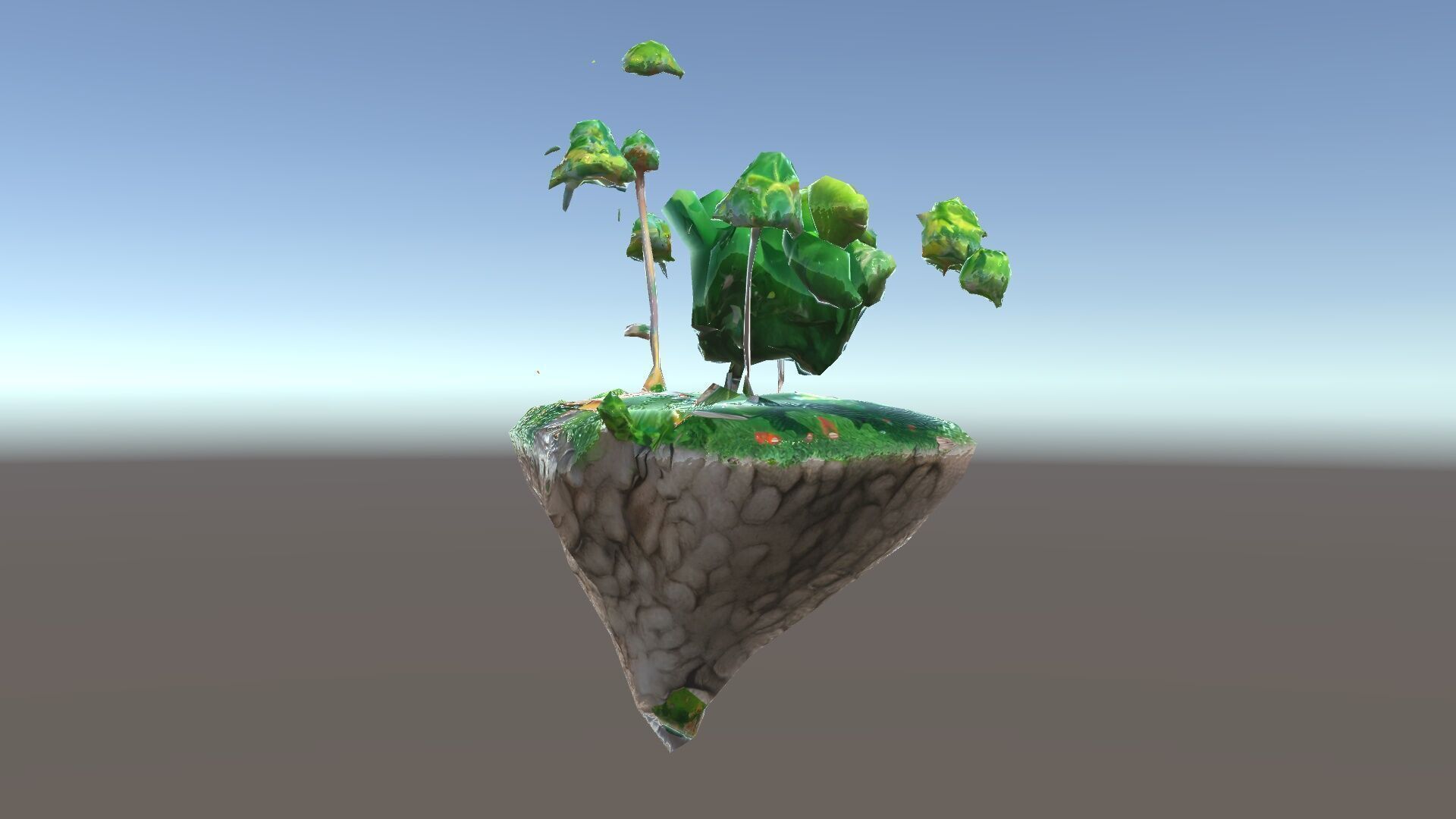 Tropical Island Paradise model pack Low-poly 3D model_26