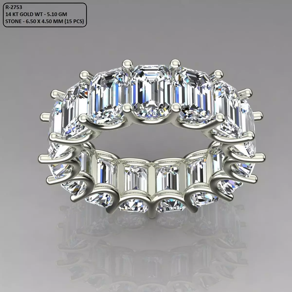 Band Ring 3D print model_0