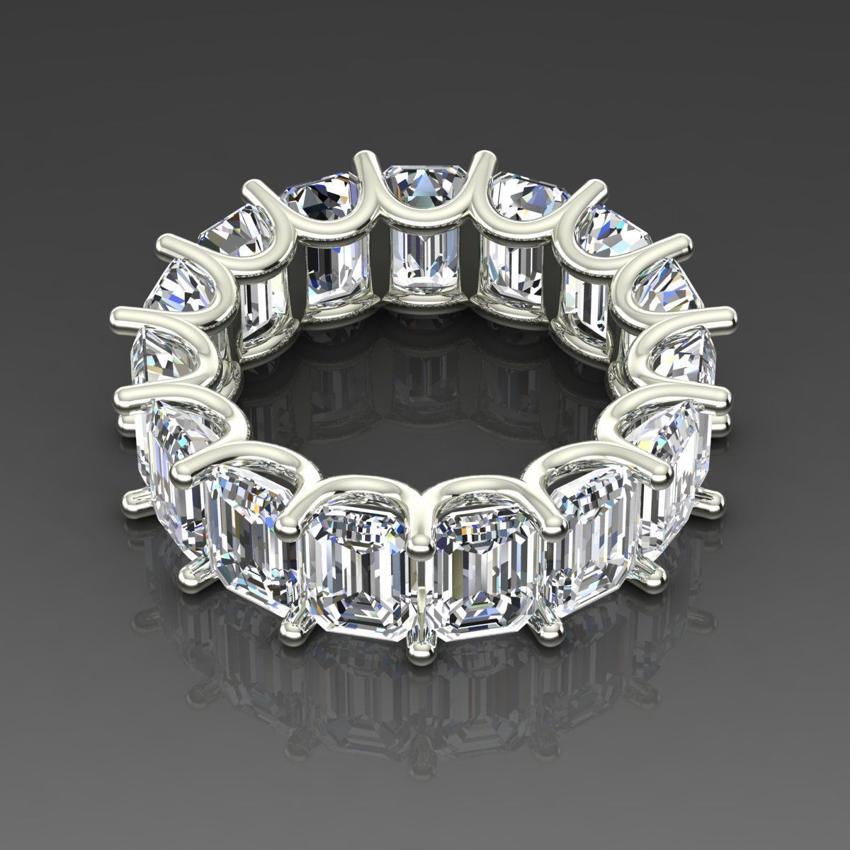 Band Ring 3D print model_1