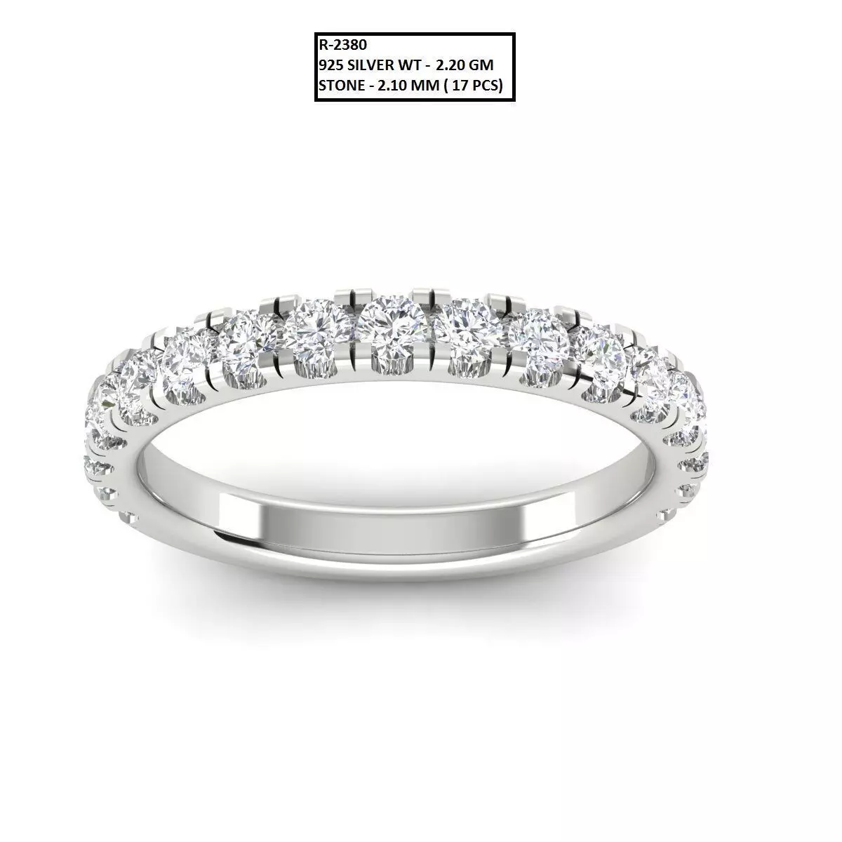 Band Ring 3D print model_0