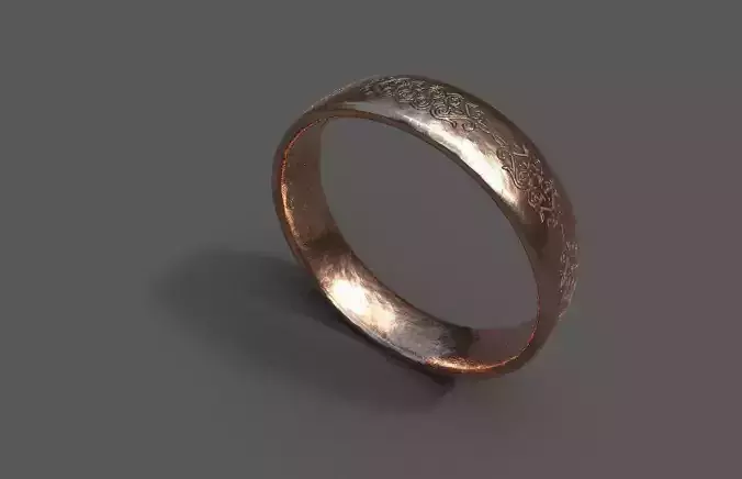 High-Quality 3D Ring Model