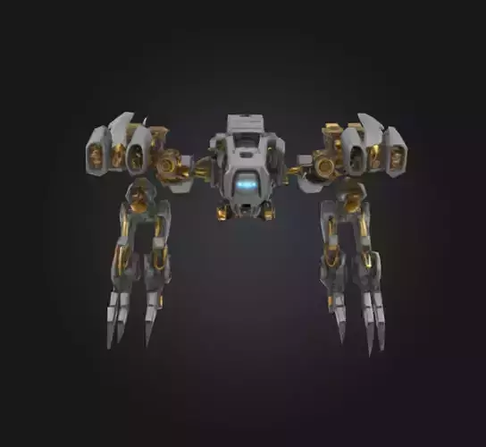 Futuristic Robotic Drone FRD-01
