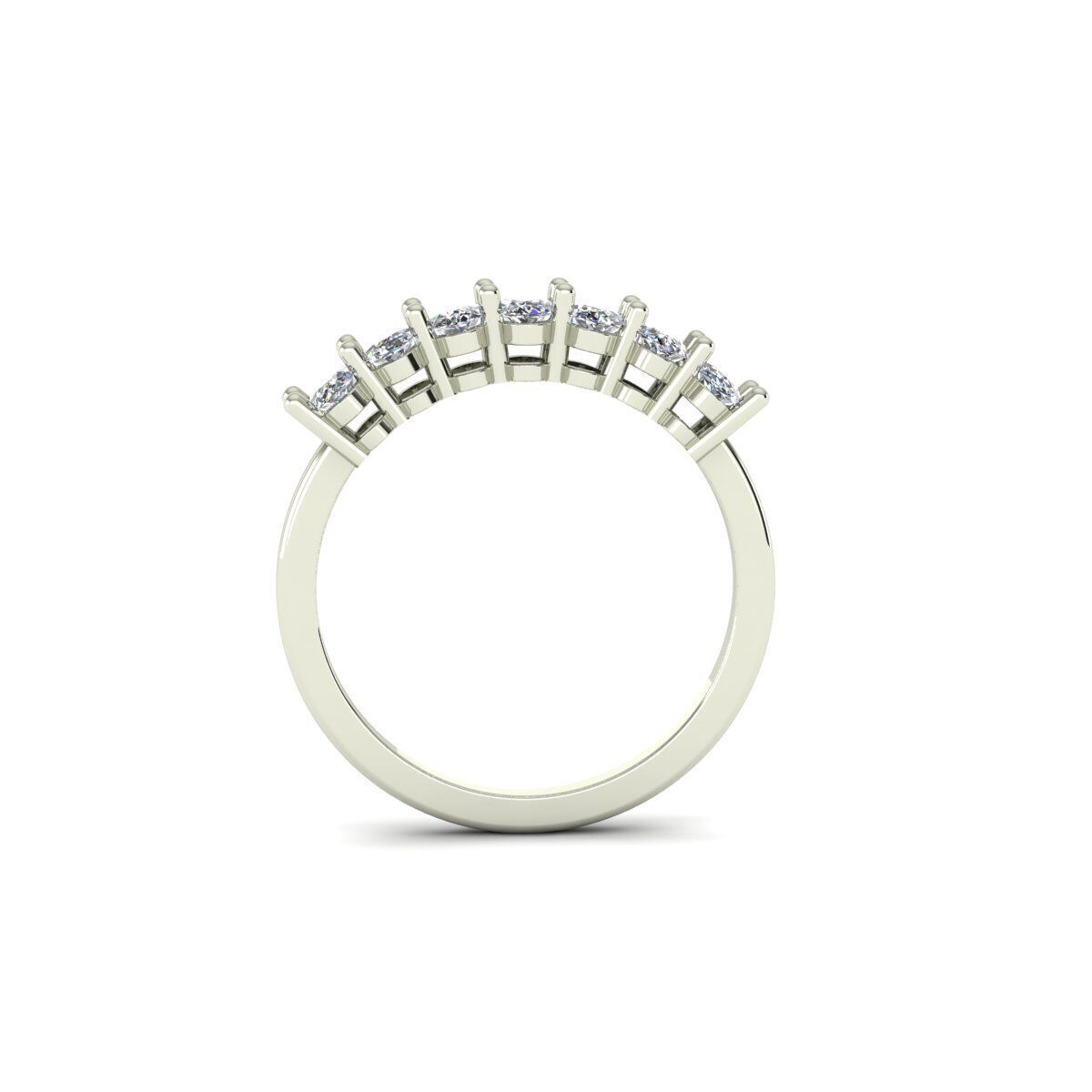 Band Ring 3D print model_1