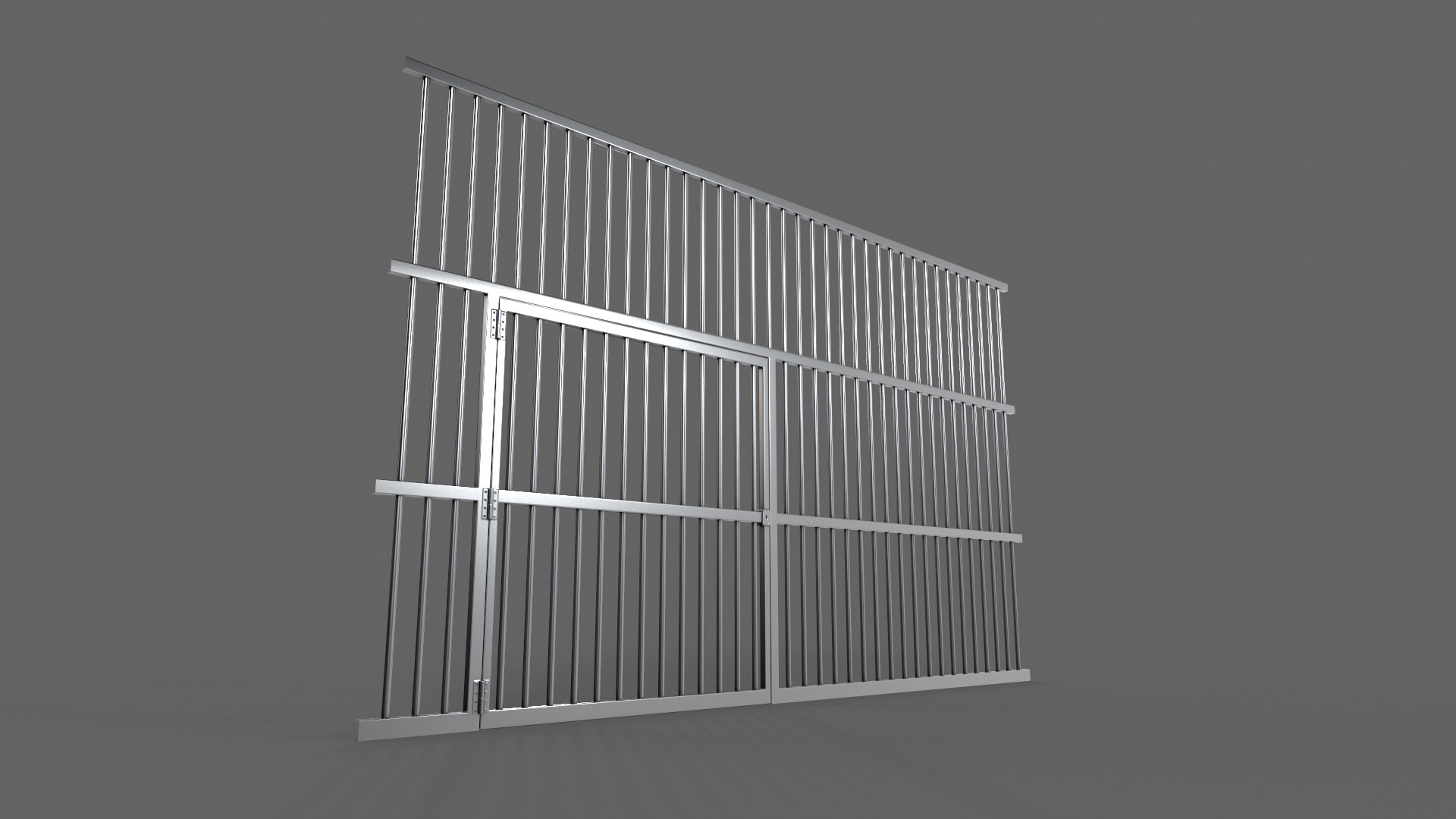 PBR Door Prison Cell 3D Model Collection_38