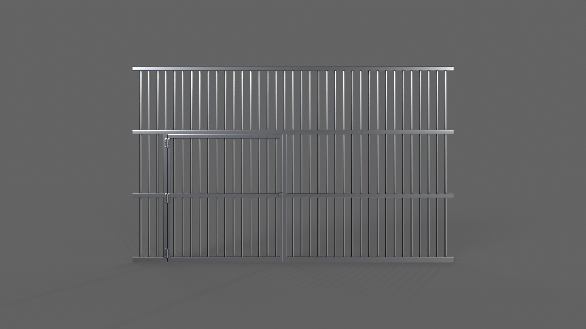 PBR Door Prison Cell 3D Model Collection_17
