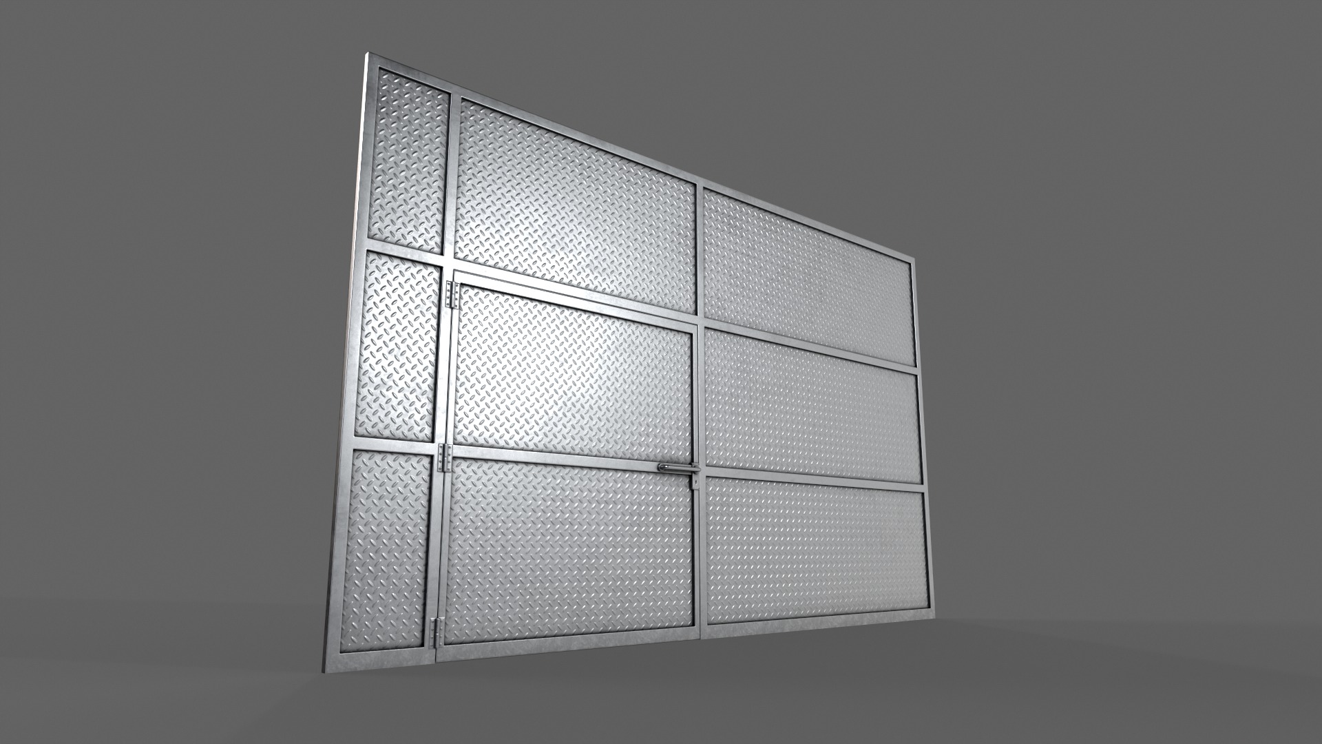 PBR Door Prison Cell 3D Model Collection_42