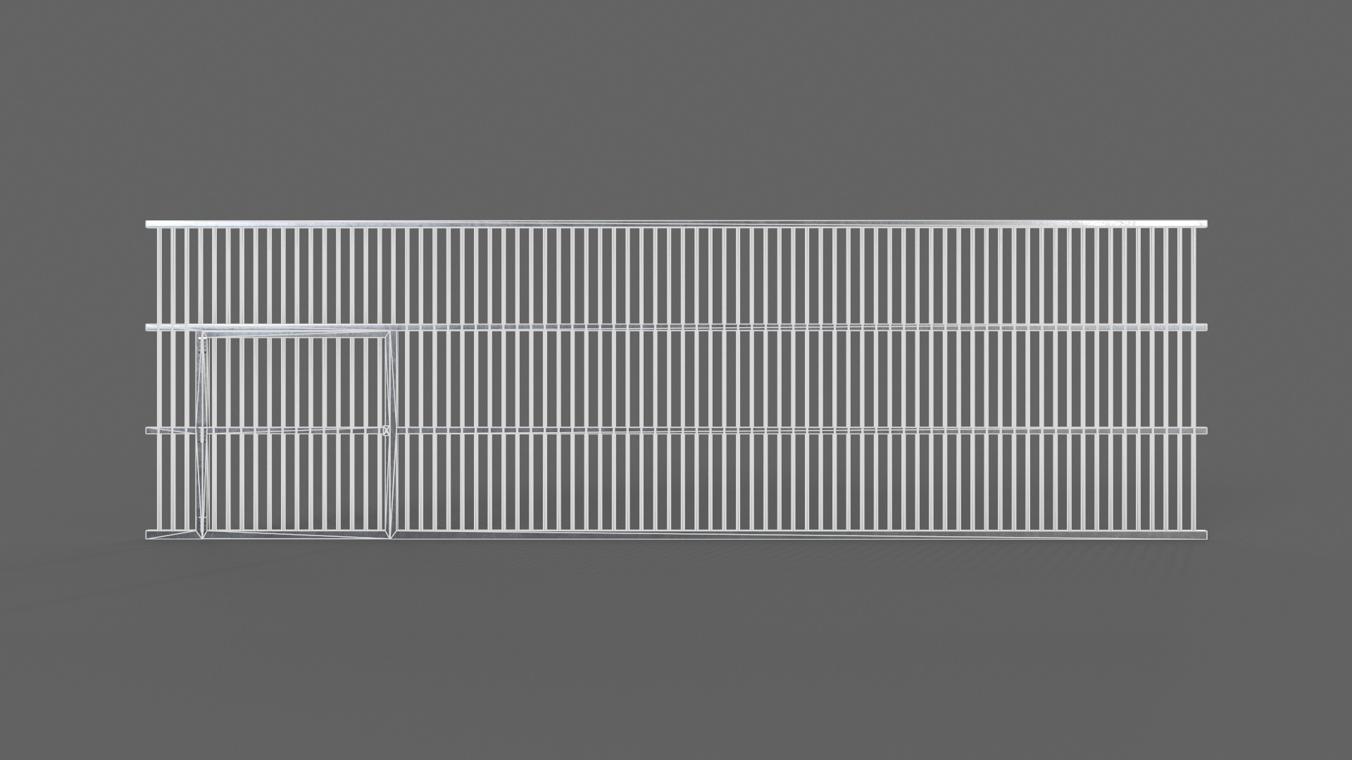 PBR Door Prison Cell 3D Model Collection_80