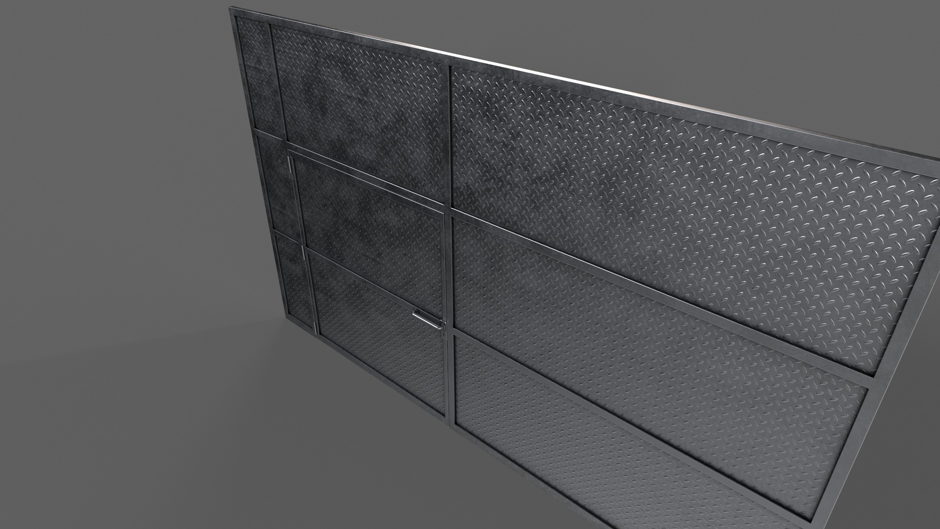 PBR Door Prison Cell 3D Model Collection_60