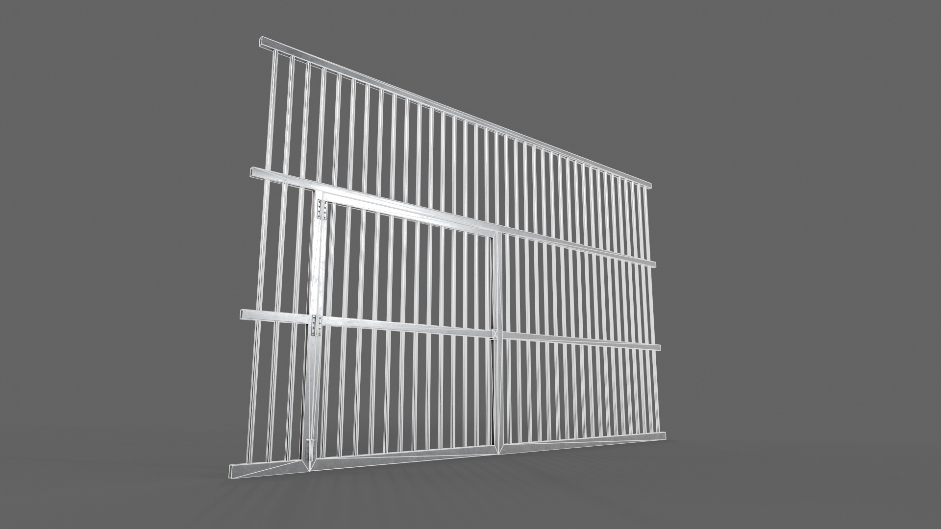 PBR Door Prison Cell 3D Model Collection_75