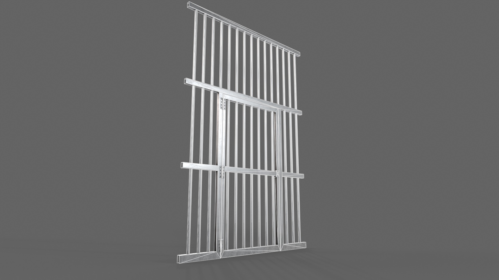 PBR Door Prison Cell 3D Model Collection_69