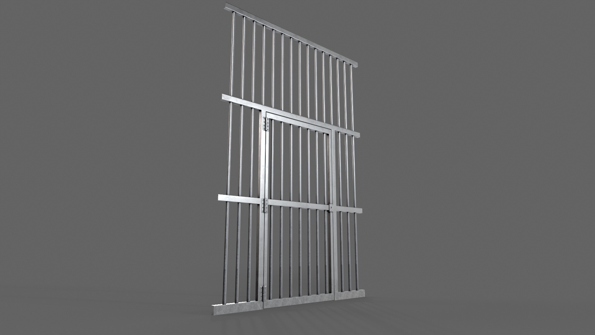 PBR Door Prison Cell 3D Model Collection_33