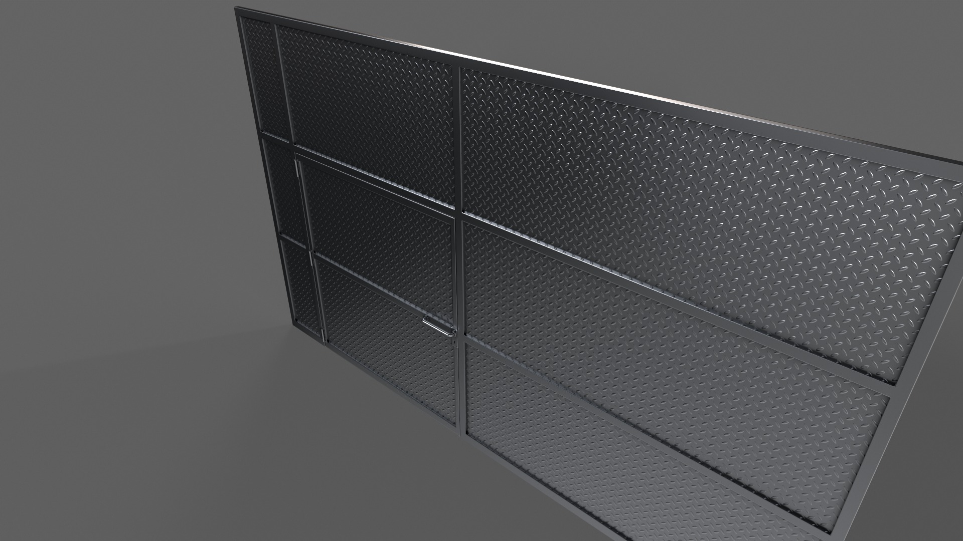 PBR Door Prison Cell 3D Model Collection_59