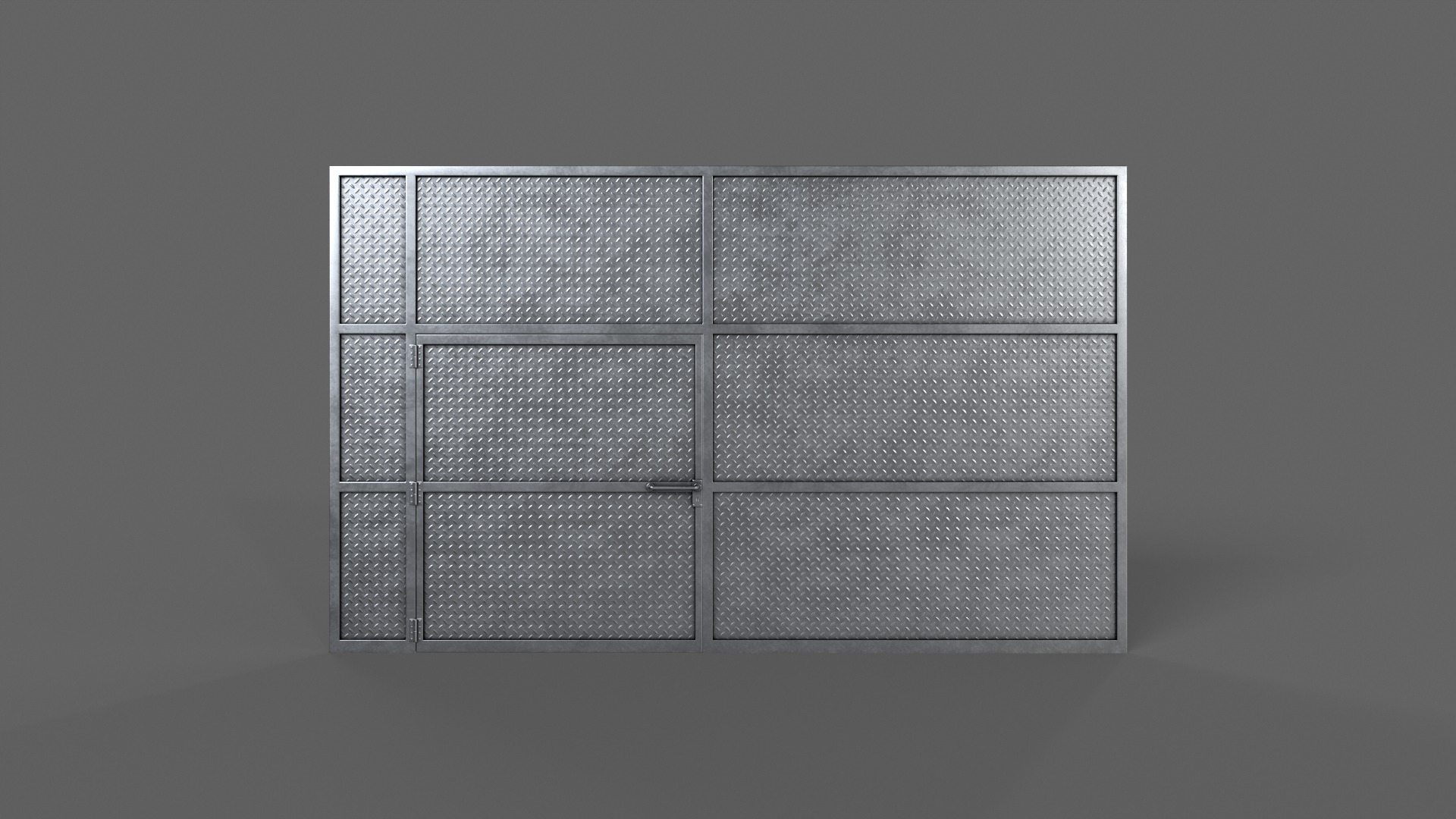 PBR Door Prison Cell 3D Model Collection_22