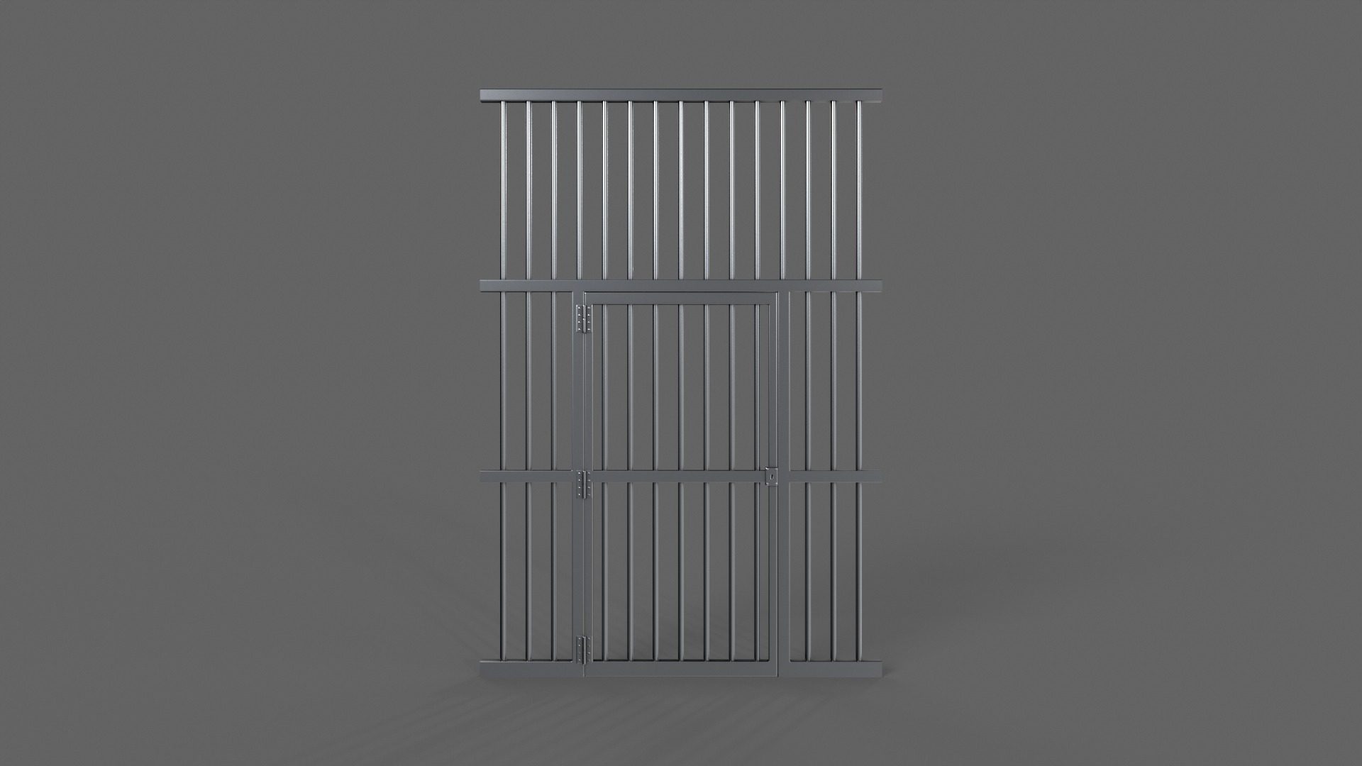 PBR Door Prison Cell 3D Model Collection_9