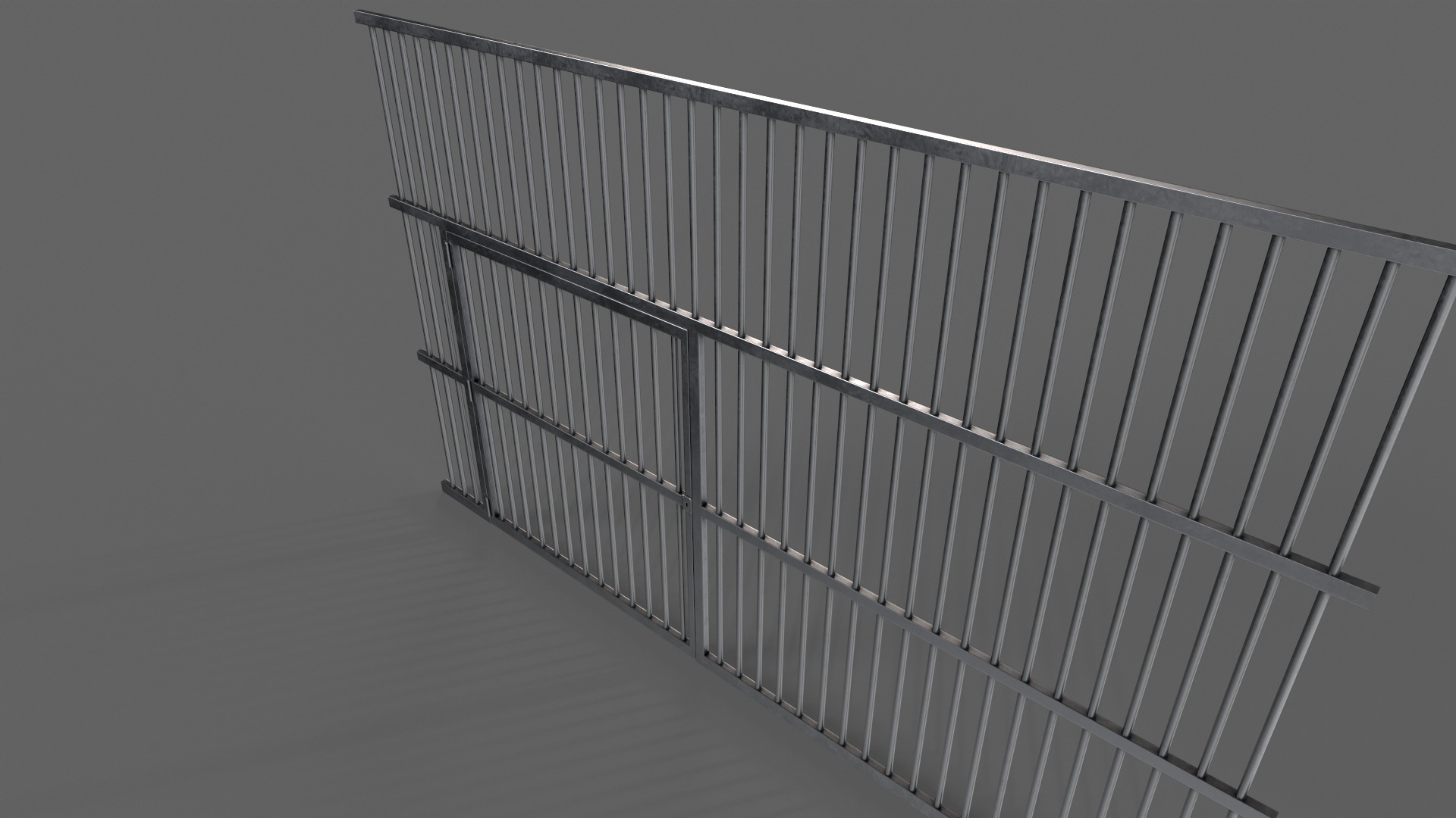 PBR Door Prison Cell 3D Model Collection_57