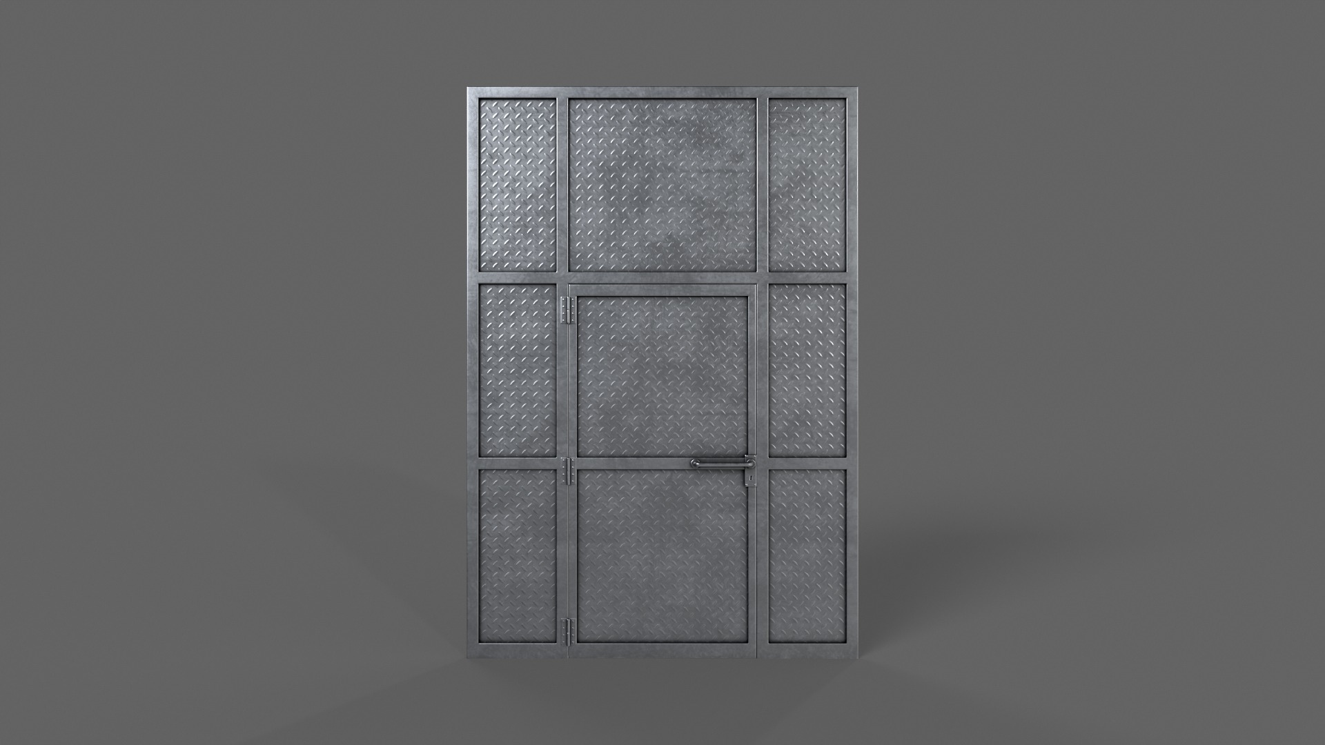 PBR Door Prison Cell 3D Model Collection_14