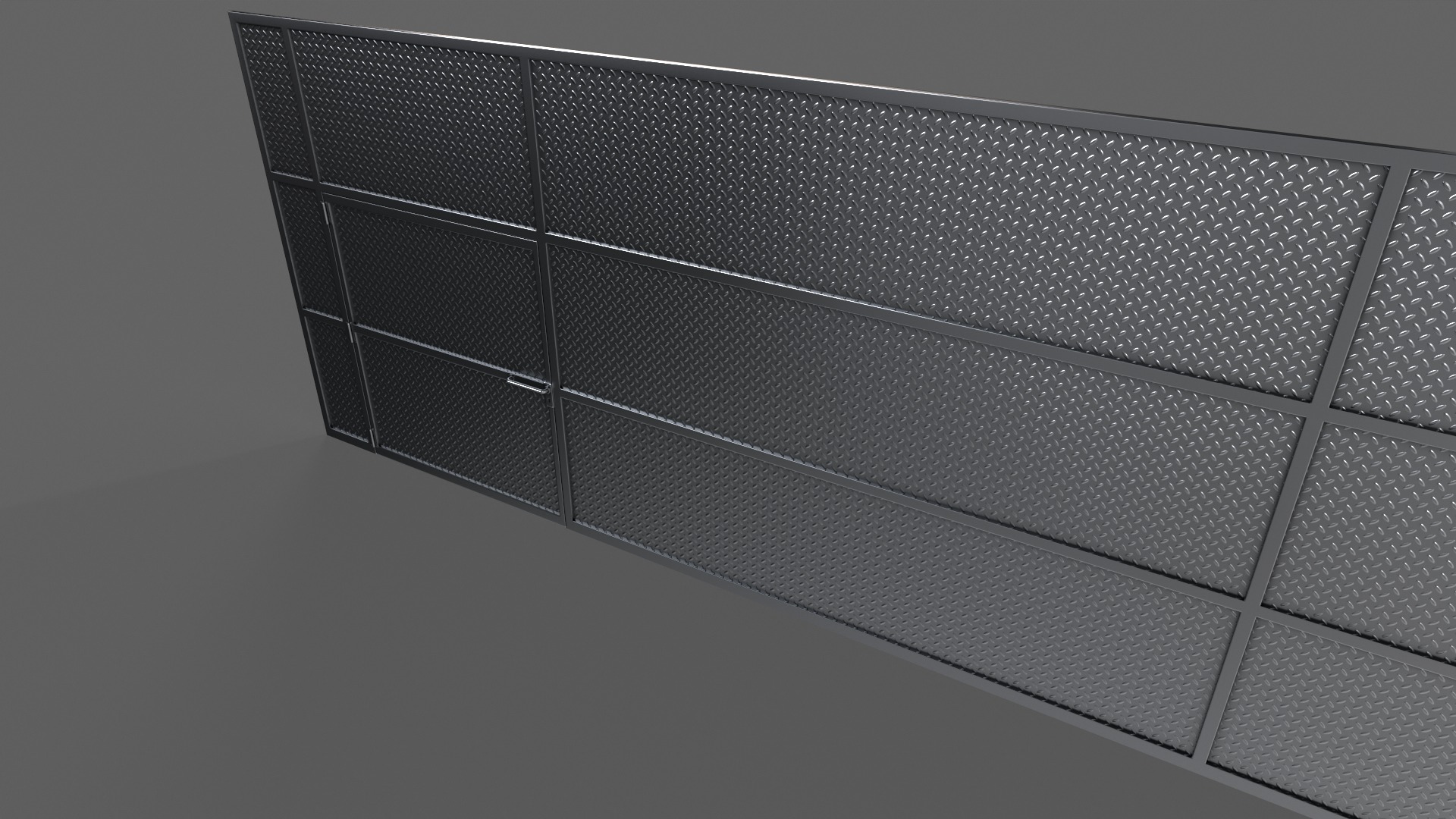 PBR Door Prison Cell 3D Model Collection_65