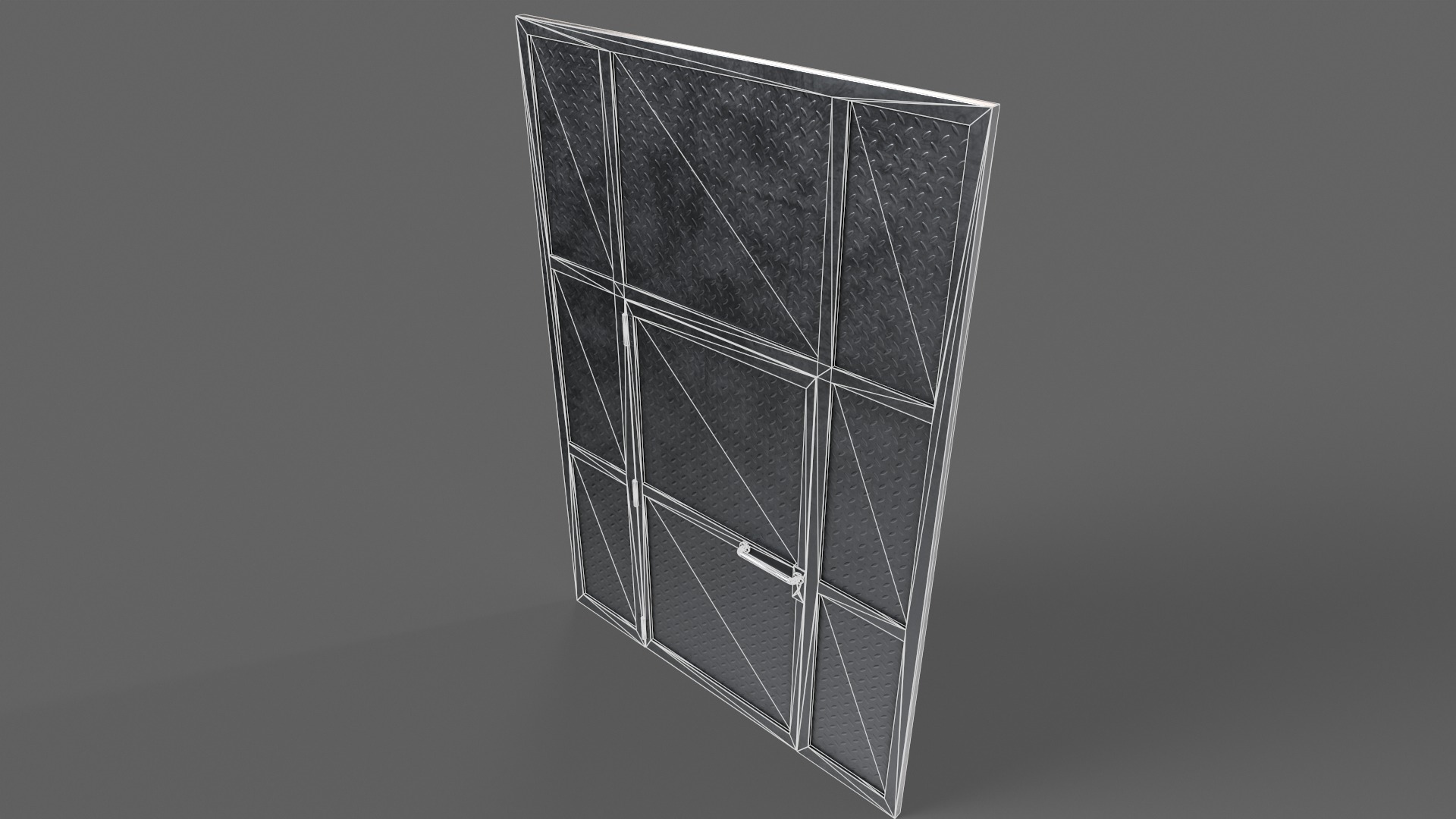 PBR Door Prison Cell 3D Model Collection_73