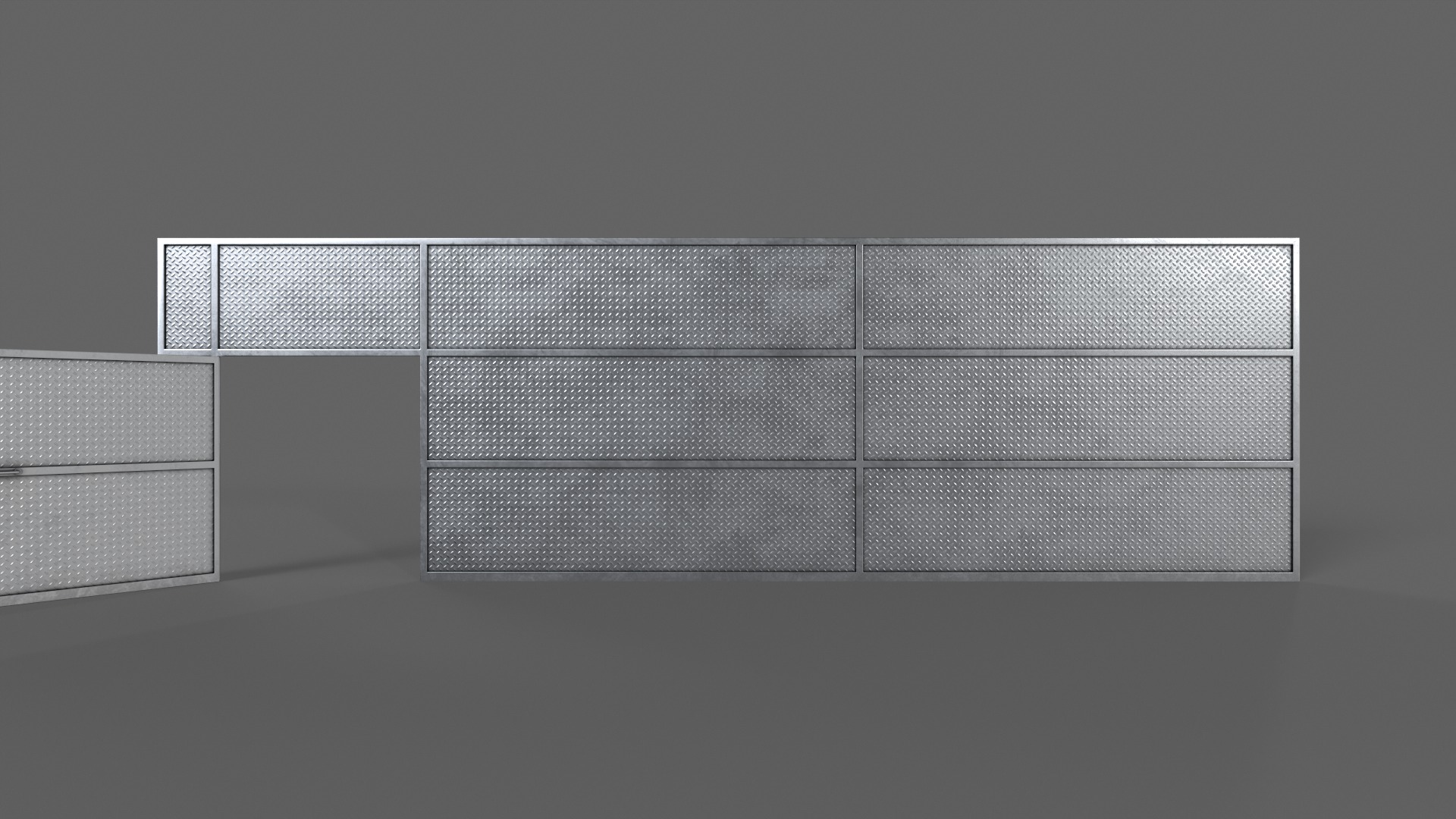 PBR Door Prison Cell 3D Model Collection_31