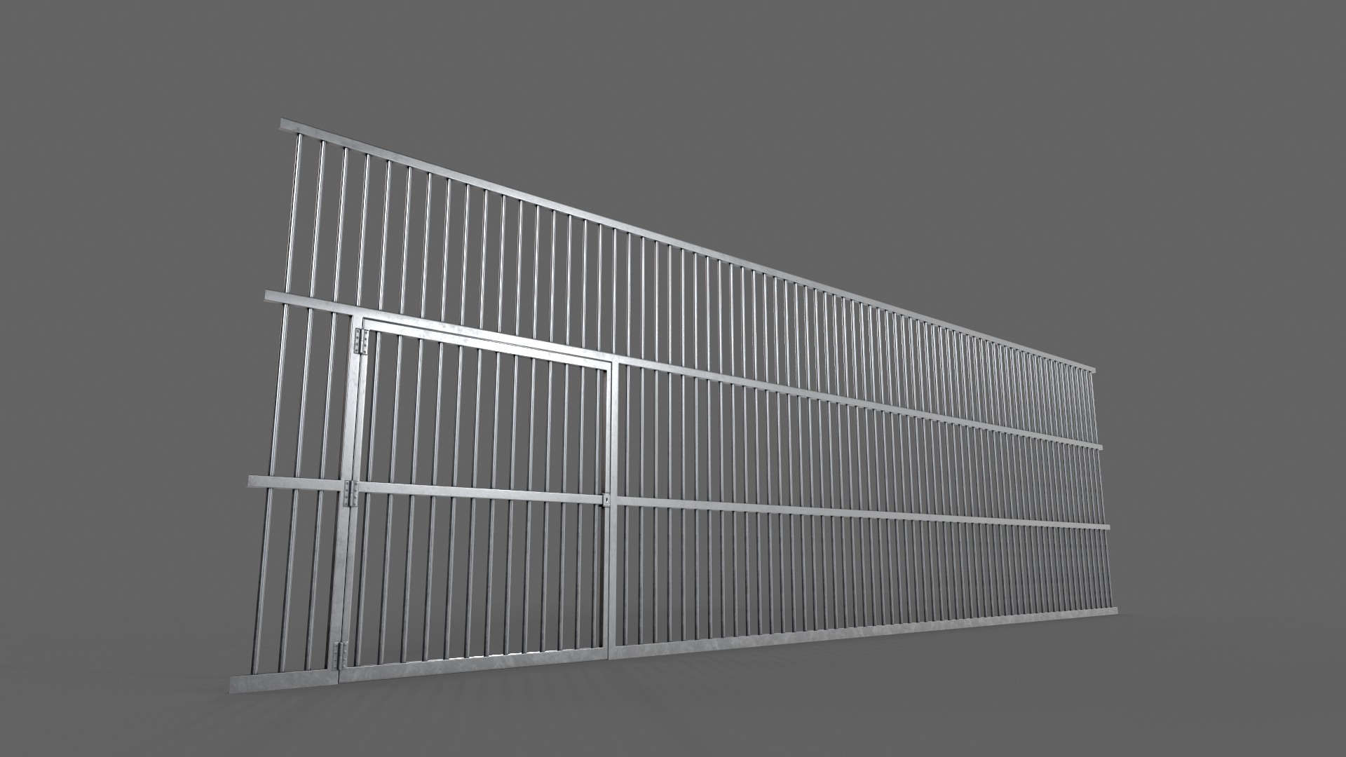 PBR Door Prison Cell 3D Model Collection_45