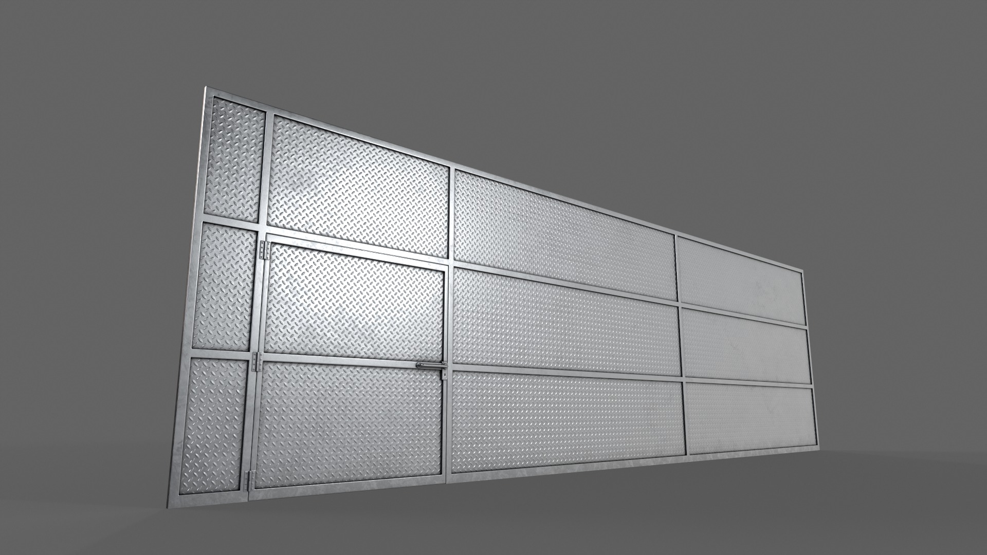 PBR Door Prison Cell 3D Model Collection_48