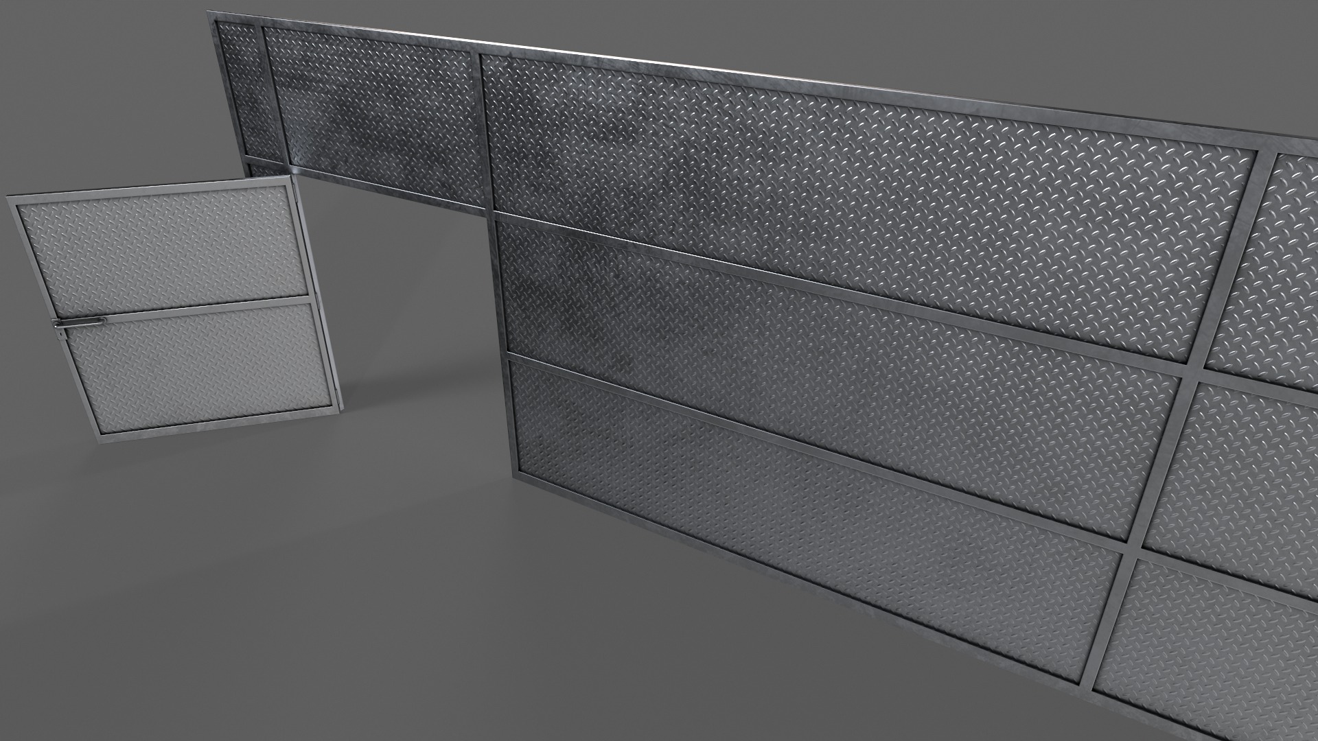 PBR Door Prison Cell 3D Model Collection_67
