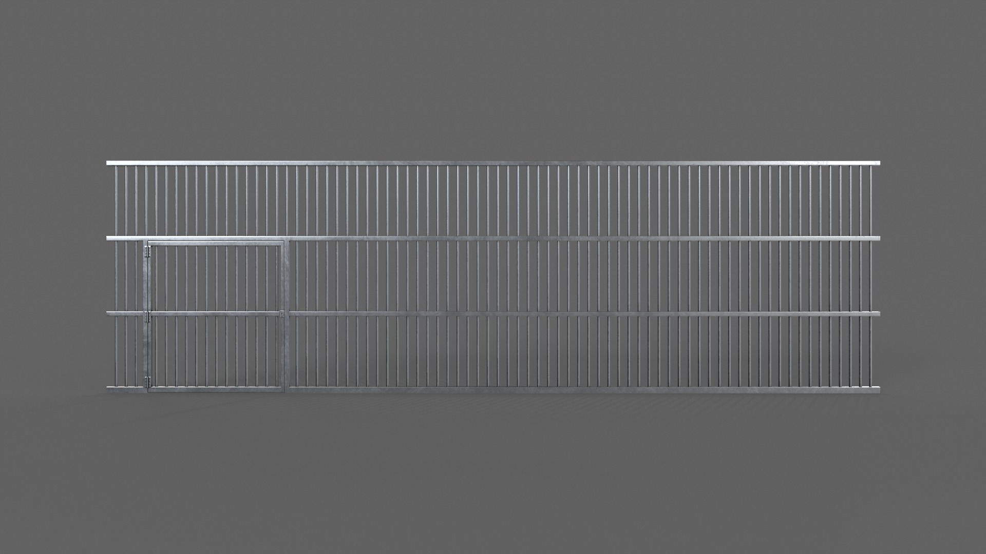 PBR Door Prison Cell 3D Model Collection_26