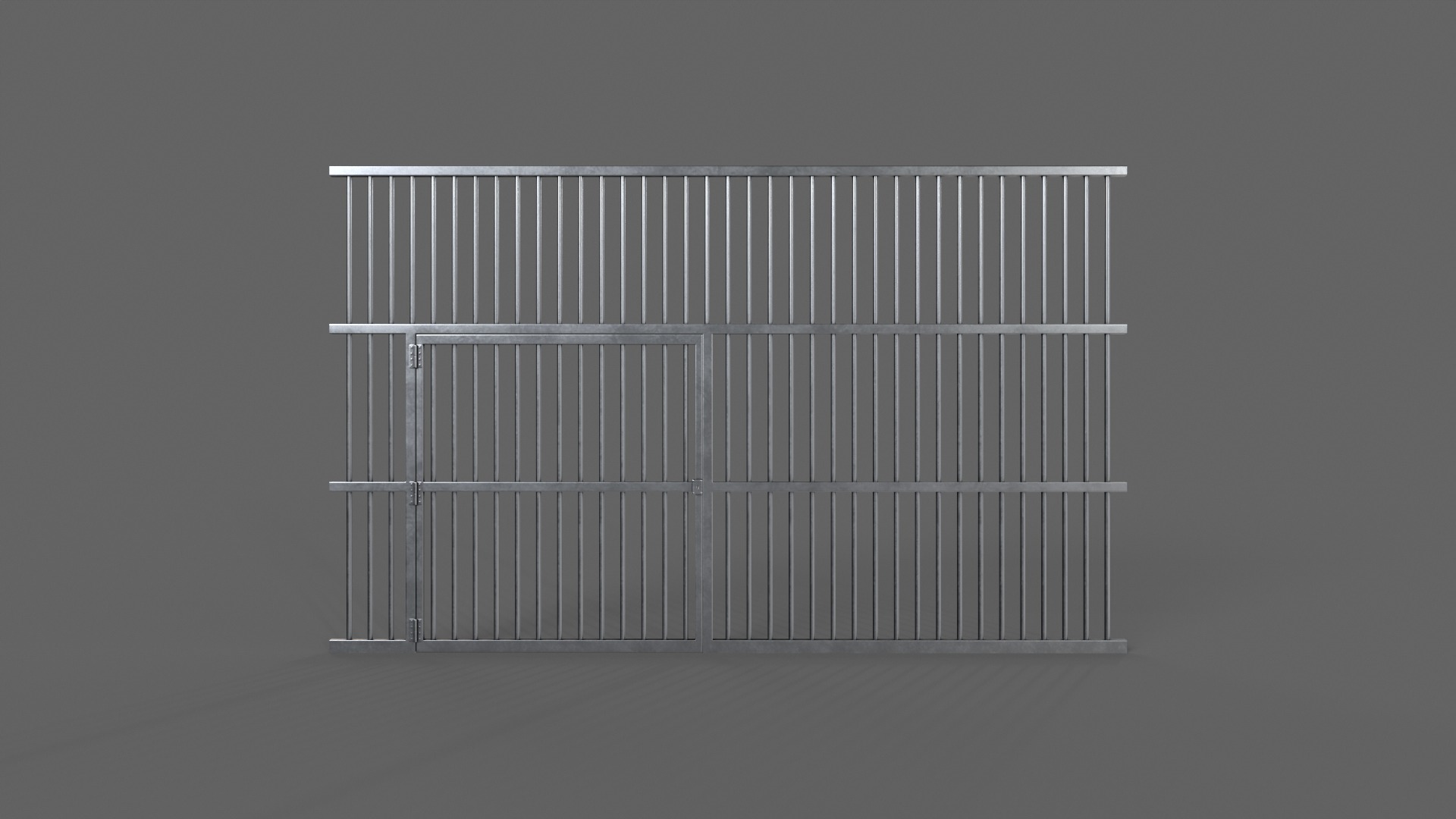 PBR Door Prison Cell 3D Model Collection_18