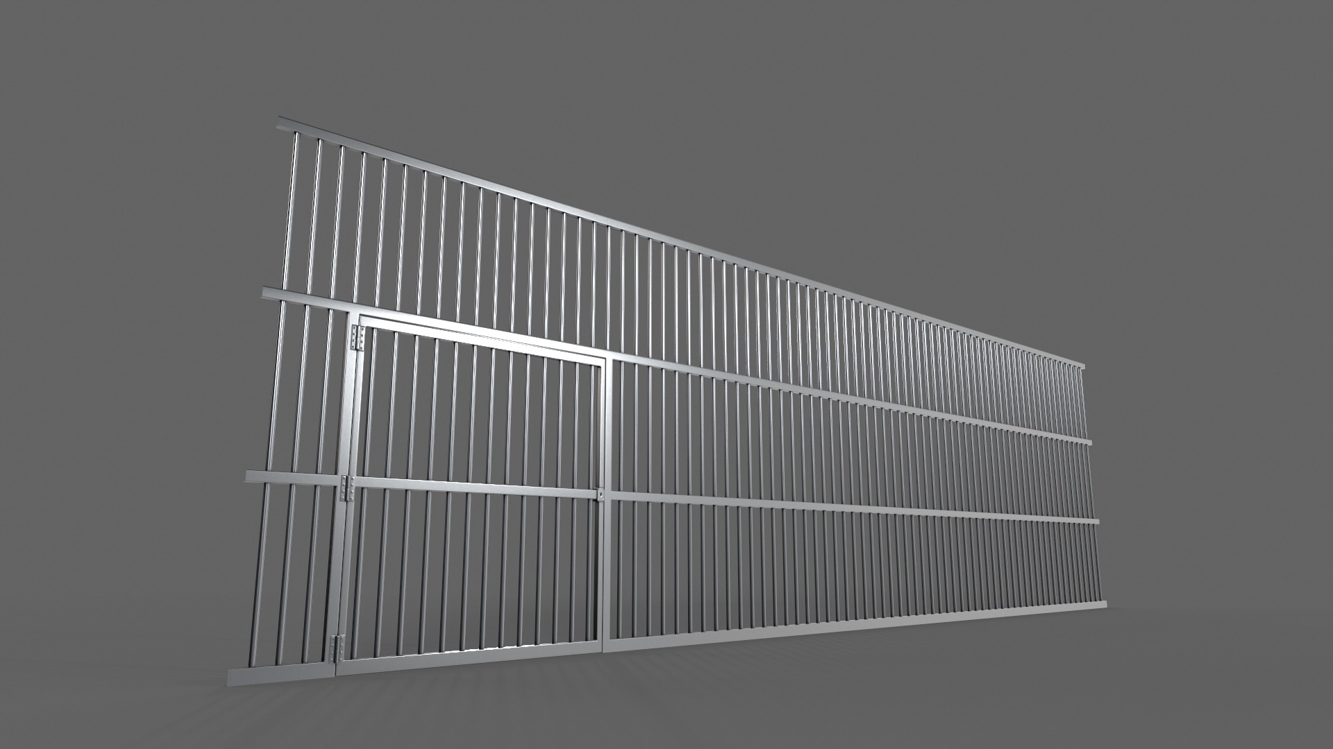 PBR Door Prison Cell 3D Model Collection_44