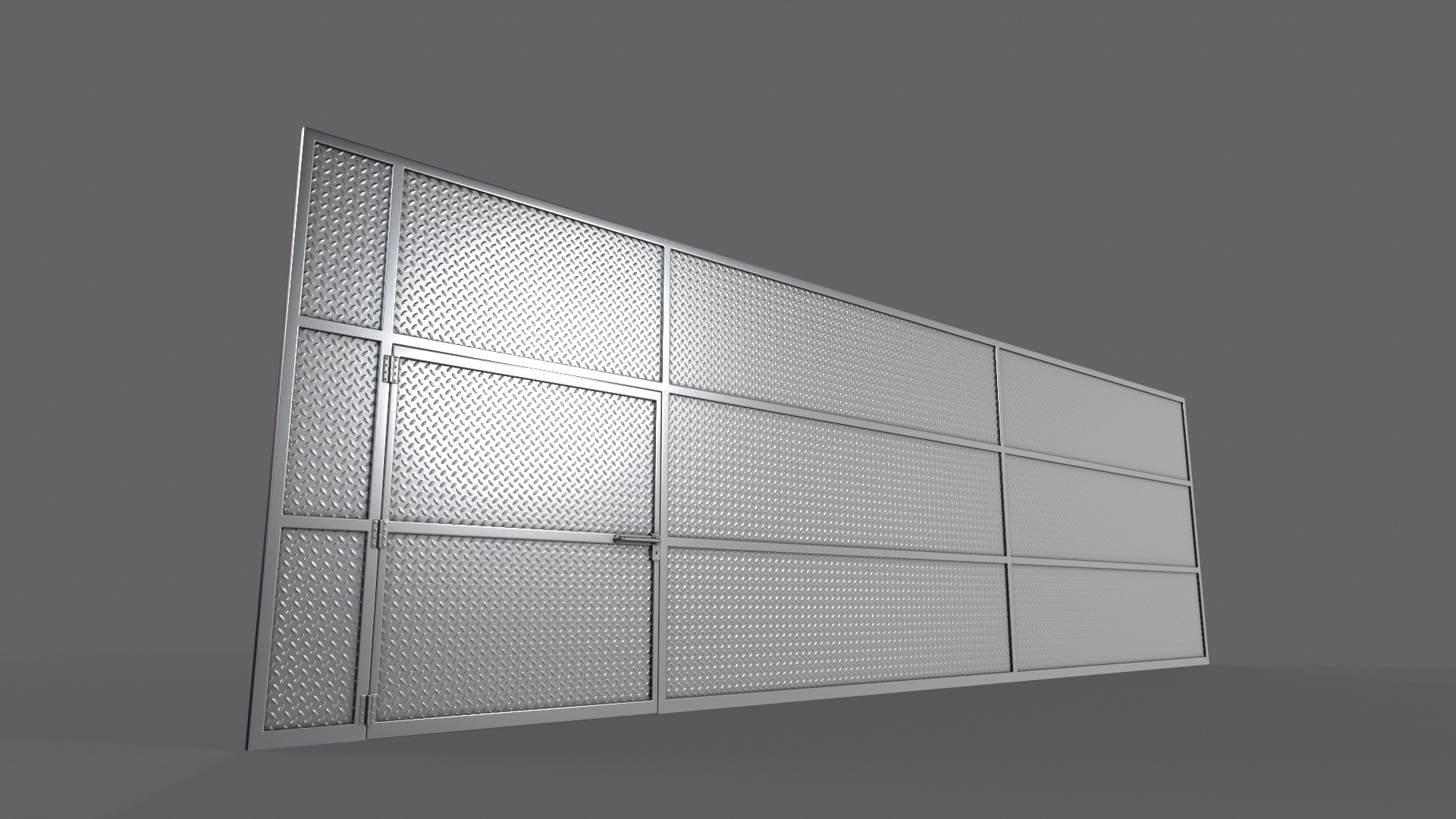 PBR Door Prison Cell 3D Model Collection_47