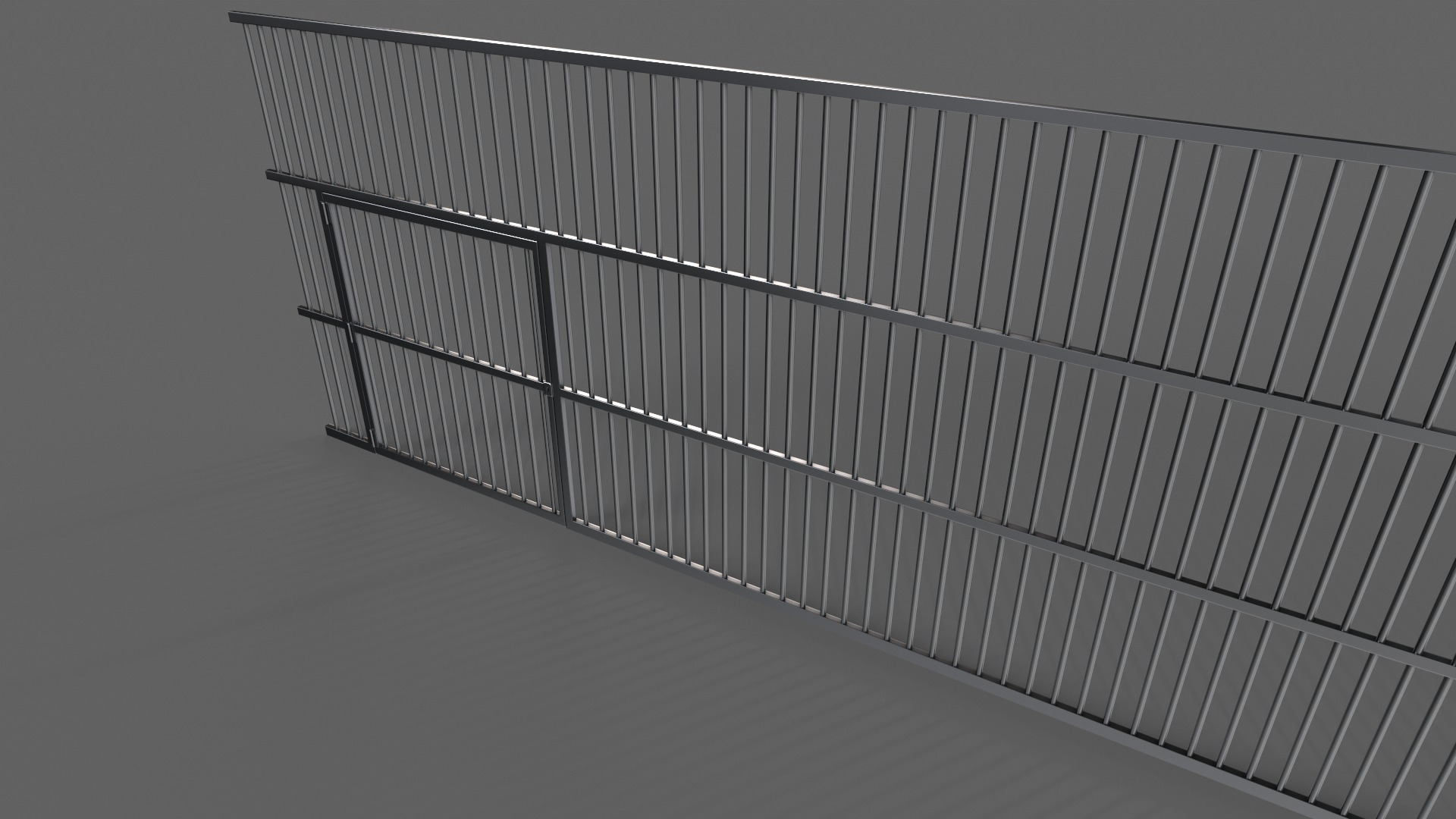 PBR Door Prison Cell 3D Model Collection_62