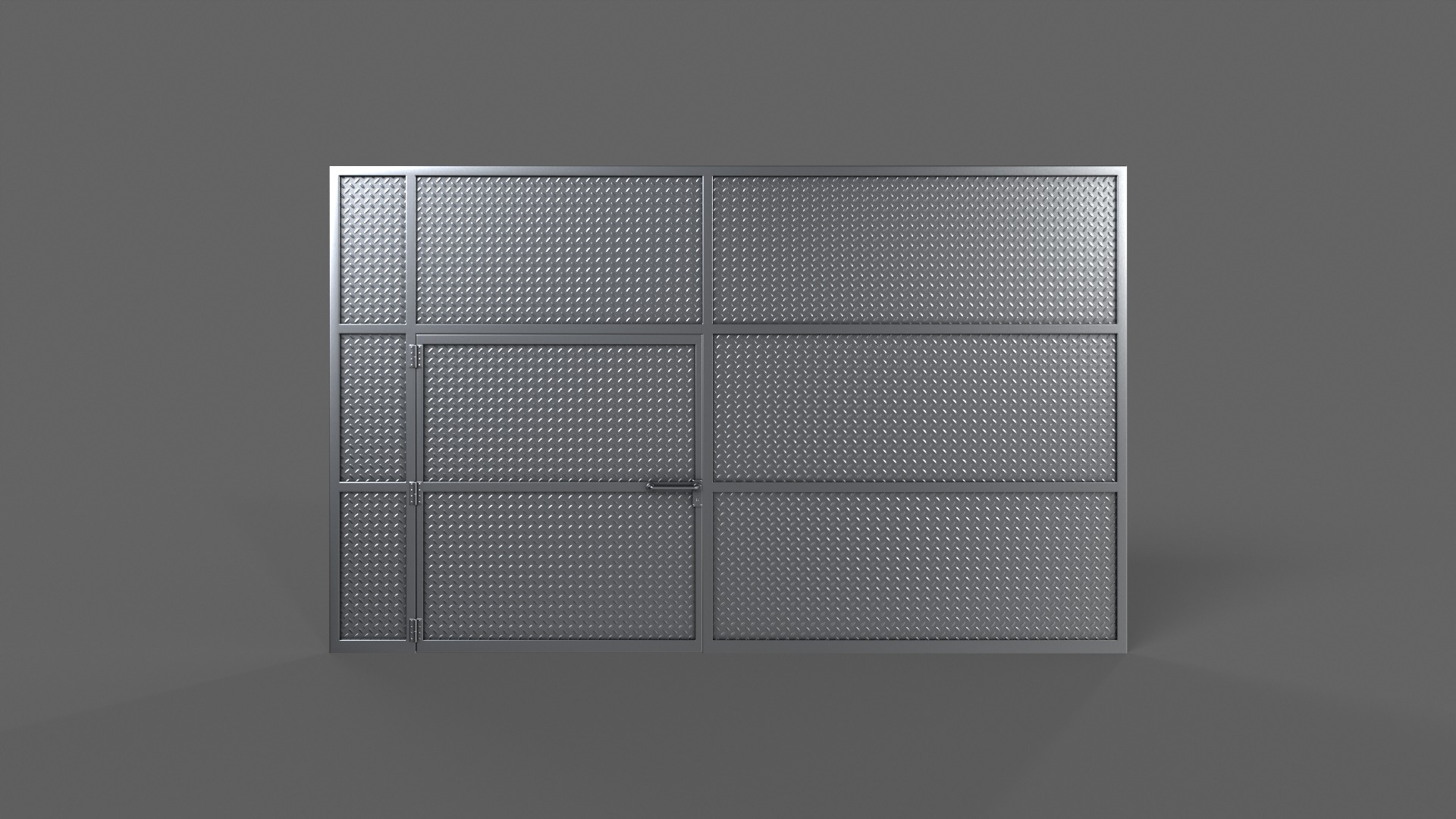 PBR Door Prison Cell 3D Model Collection_21