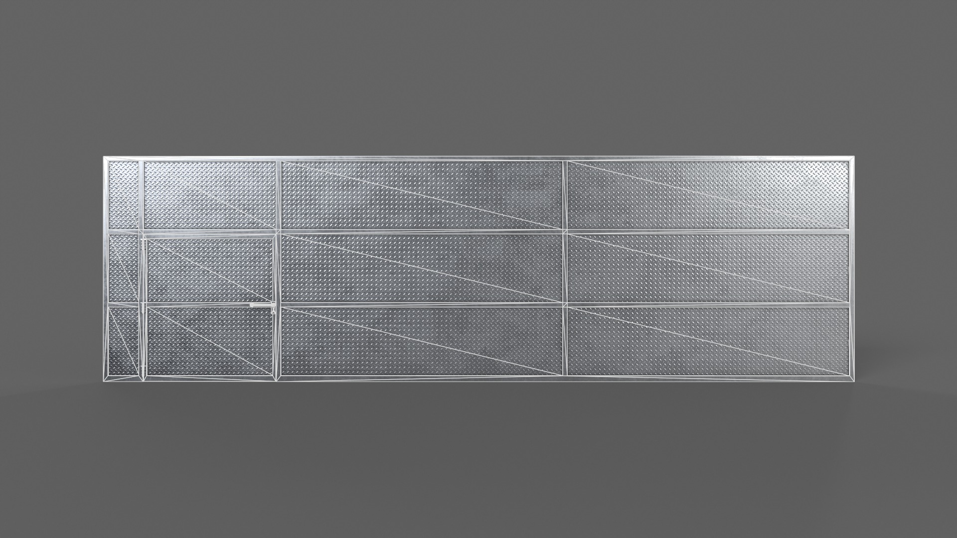 PBR Door Prison Cell 3D Model Collection_83