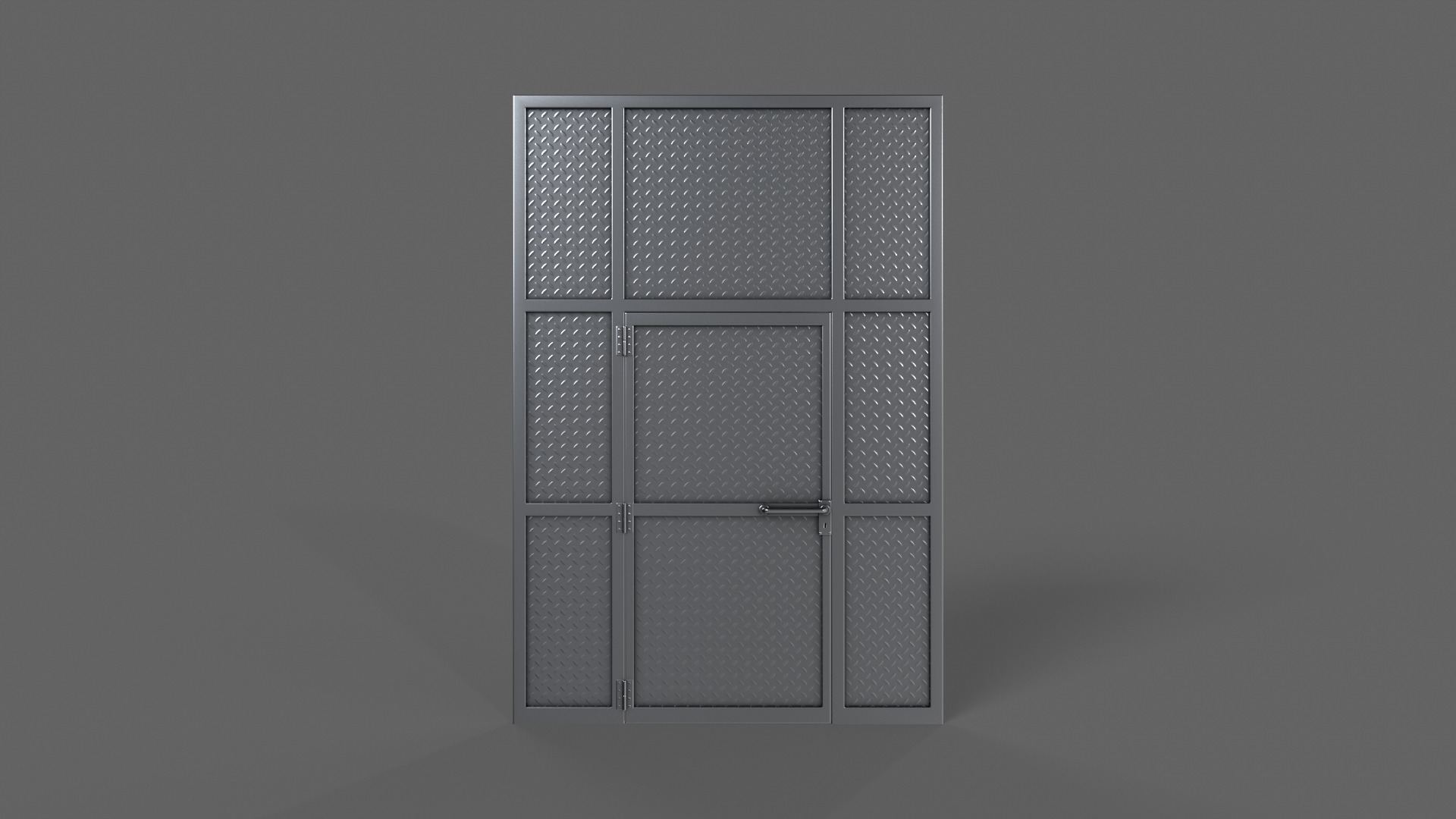 PBR Door Prison Cell 3D Model Collection_13