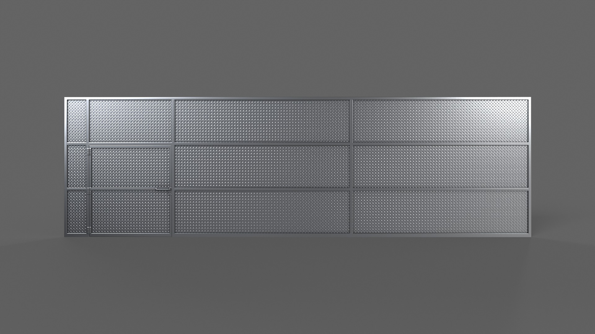 PBR Door Prison Cell 3D Model Collection_29