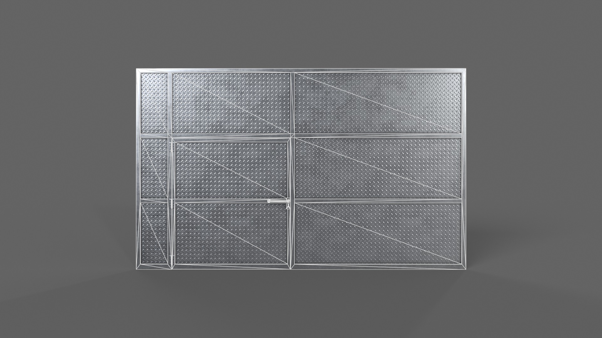 PBR Door Prison Cell 3D Model Collection_77