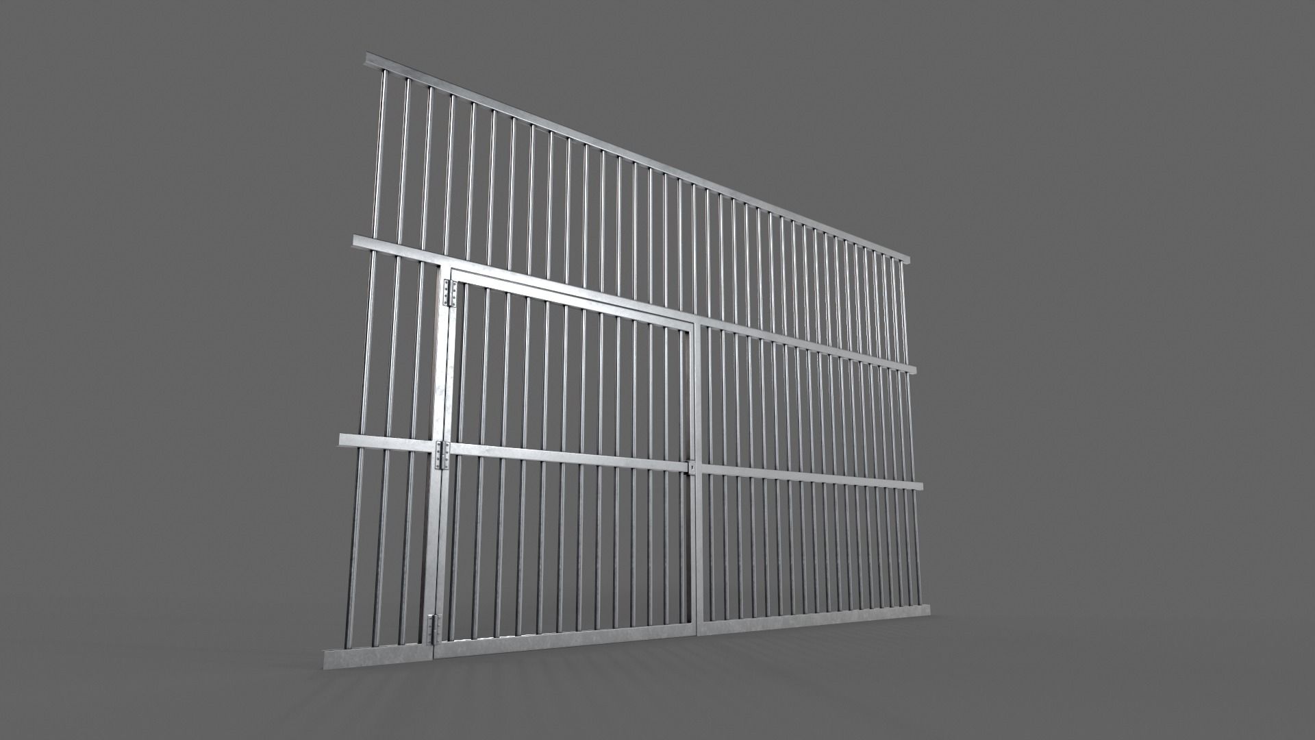 PBR Door Prison Cell 3D Model Collection_39